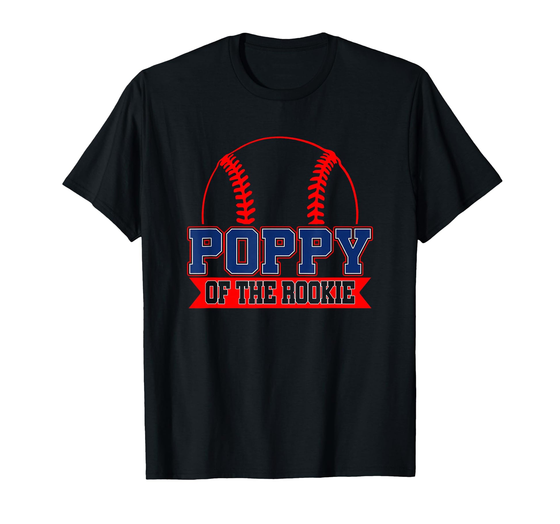Poppy Rookie Year 1St Birthday Baseball T-Shirt - Unique Graphic Men Women - T-Shirt, Sweatshirt, Hoodie