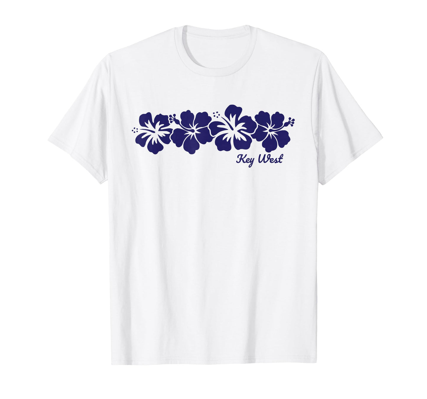 Key West Florida Hibiscus Flower T-Shirt - Custom Art Print Unisex - T-Shirt, Sweatshirt, Hoodie