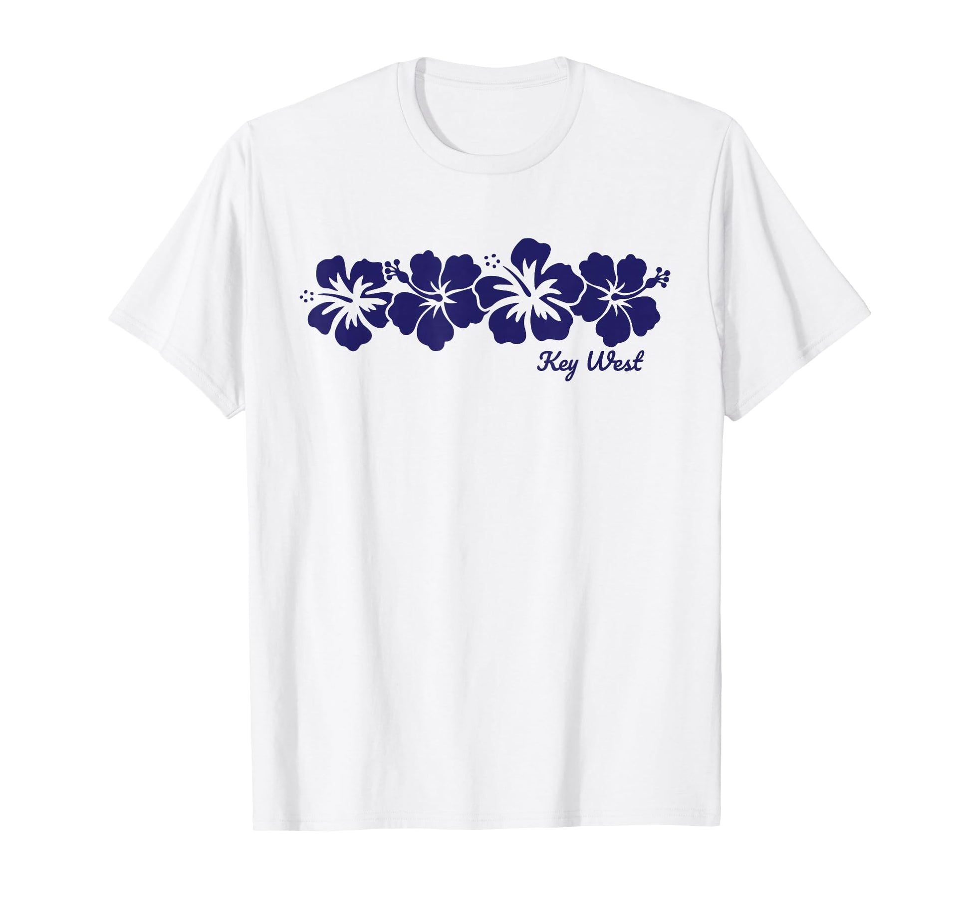 Key West Florida Hibiscus Flower T-Shirt - Custom Art Print Unisex - T-Shirt, Sweatshirt, Hoodie