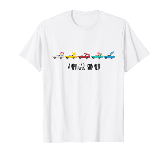 Amphicar Summer Car Shows Swim Ins T-Shirt - Fun Novelty Design Men Women - T-Shirt, Sweatshirt, Hoodie