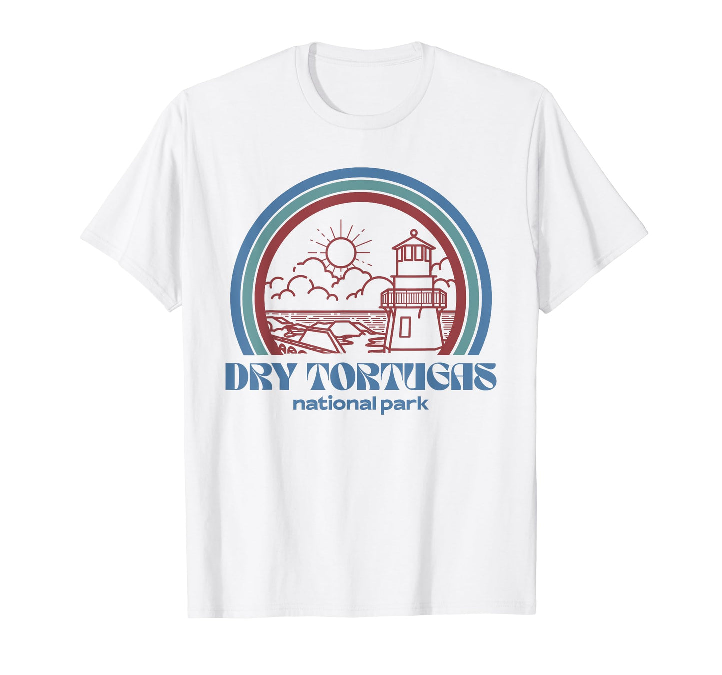 Dry Tortugas National Park Outdoor T-Shirt - Casual Everyday Wear Unisex - T-Shirt, Sweatshirt, Hoodie