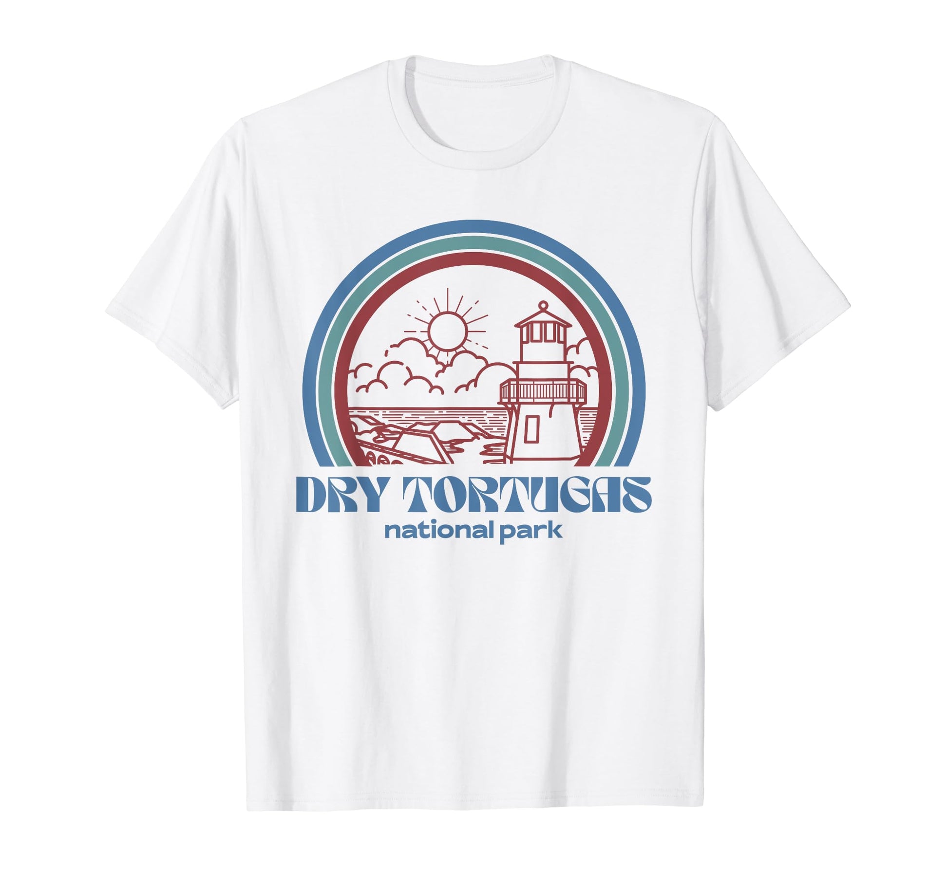Dry Tortugas National Park Outdoor T-Shirt - Casual Everyday Wear Unisex - T-Shirt, Sweatshirt, Hoodie