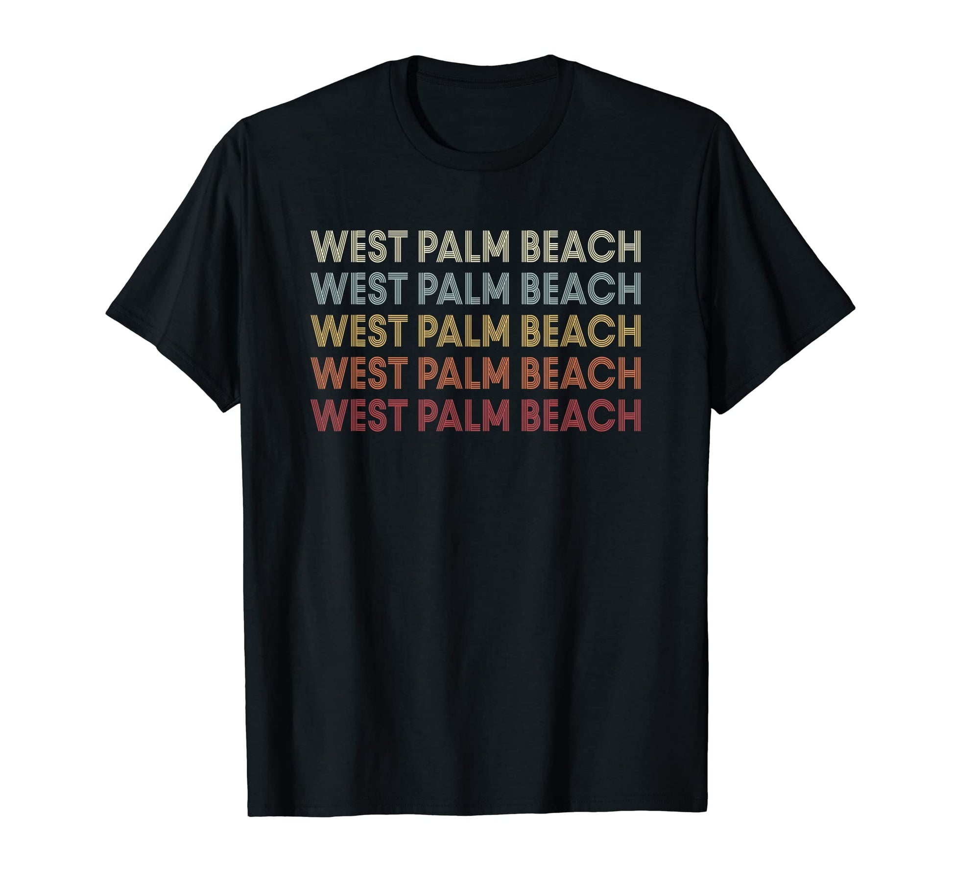 West Palm Beach Florida West Palm Beach Fl T-Shirt - Trendy Graphic Unisex - T-Shirt, Sweatshirt, Hoodie