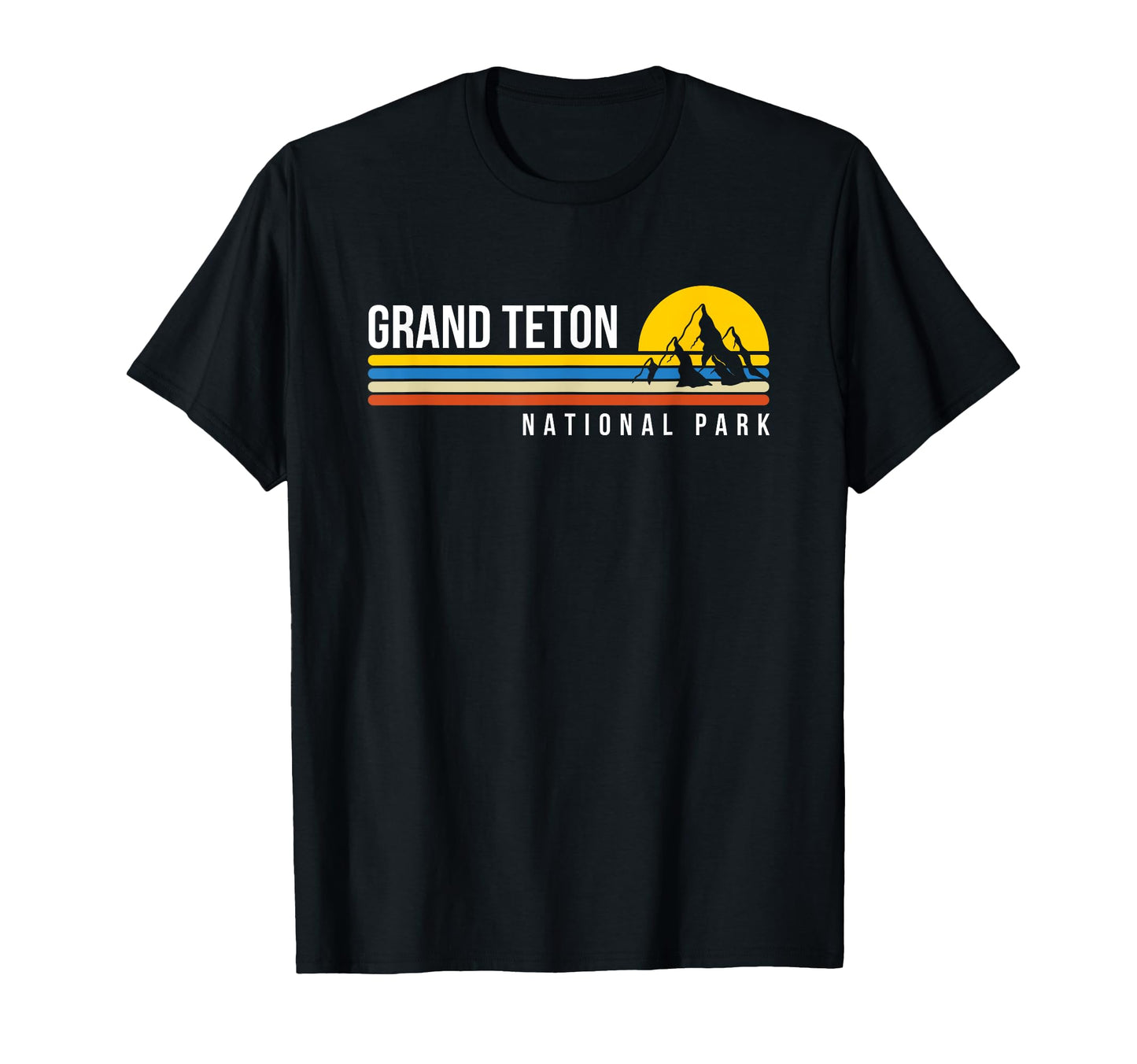 Grand Teton National Park Wyoming T-Shirt - Custom Art Print Men Women - T-Shirt, Sweatshirt, Hoodie