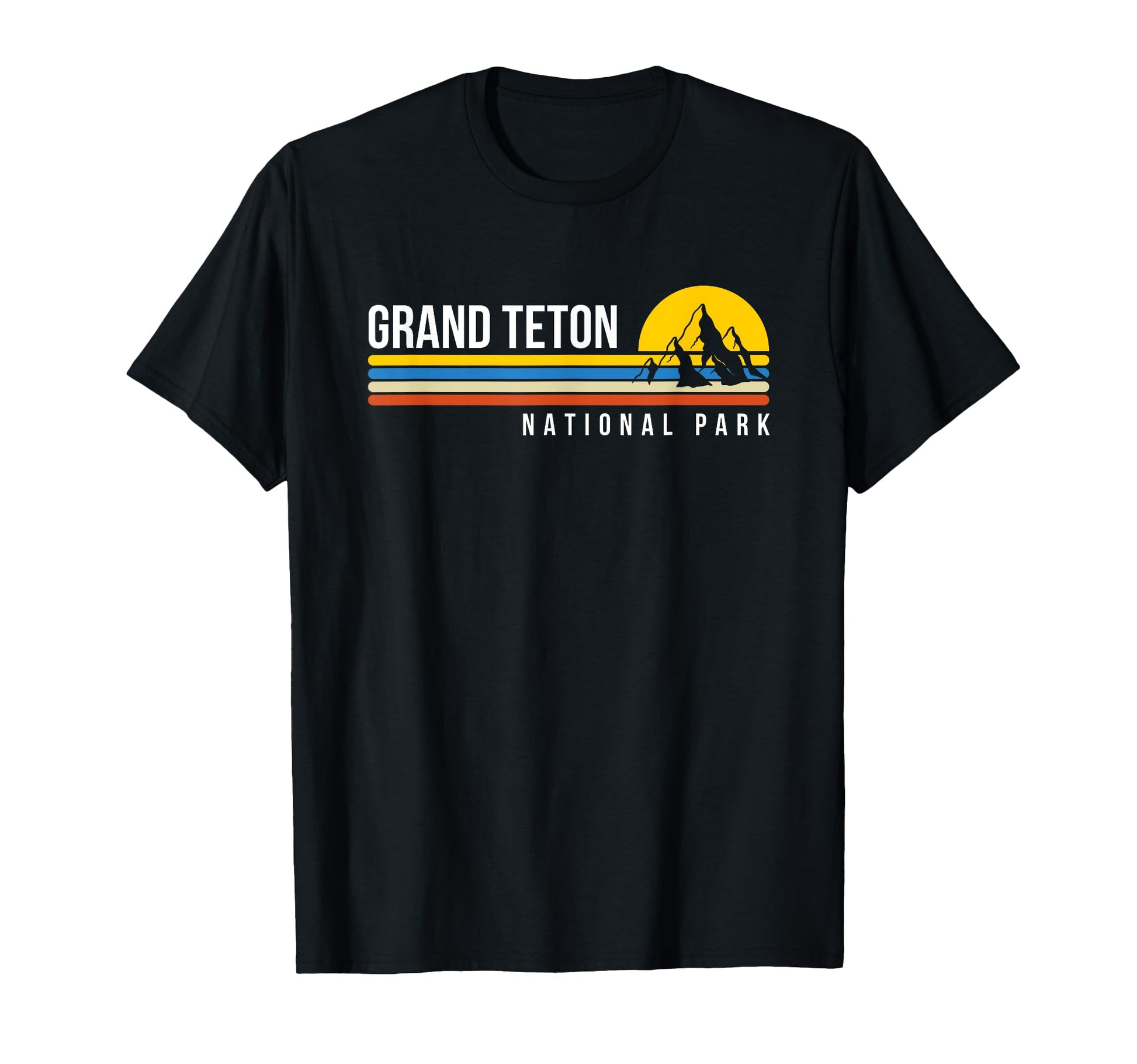 Grand Teton National Park Wyoming T-Shirt - Custom Art Print Men Women - T-Shirt, Sweatshirt, Hoodie