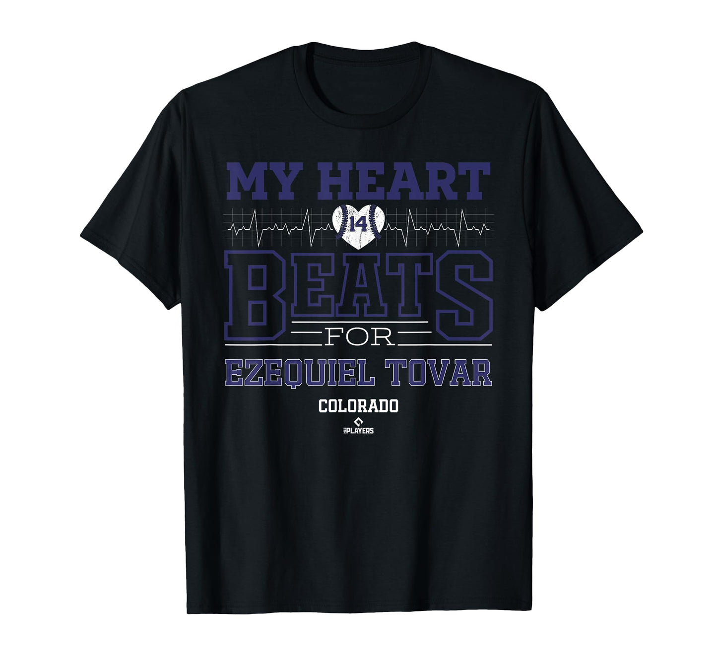 My Heart Beats Ezequiel Tovar Colorado T-Shirt - Trendy Graphic Unisex - T-Shirt, Sweatshirt, Hoodie