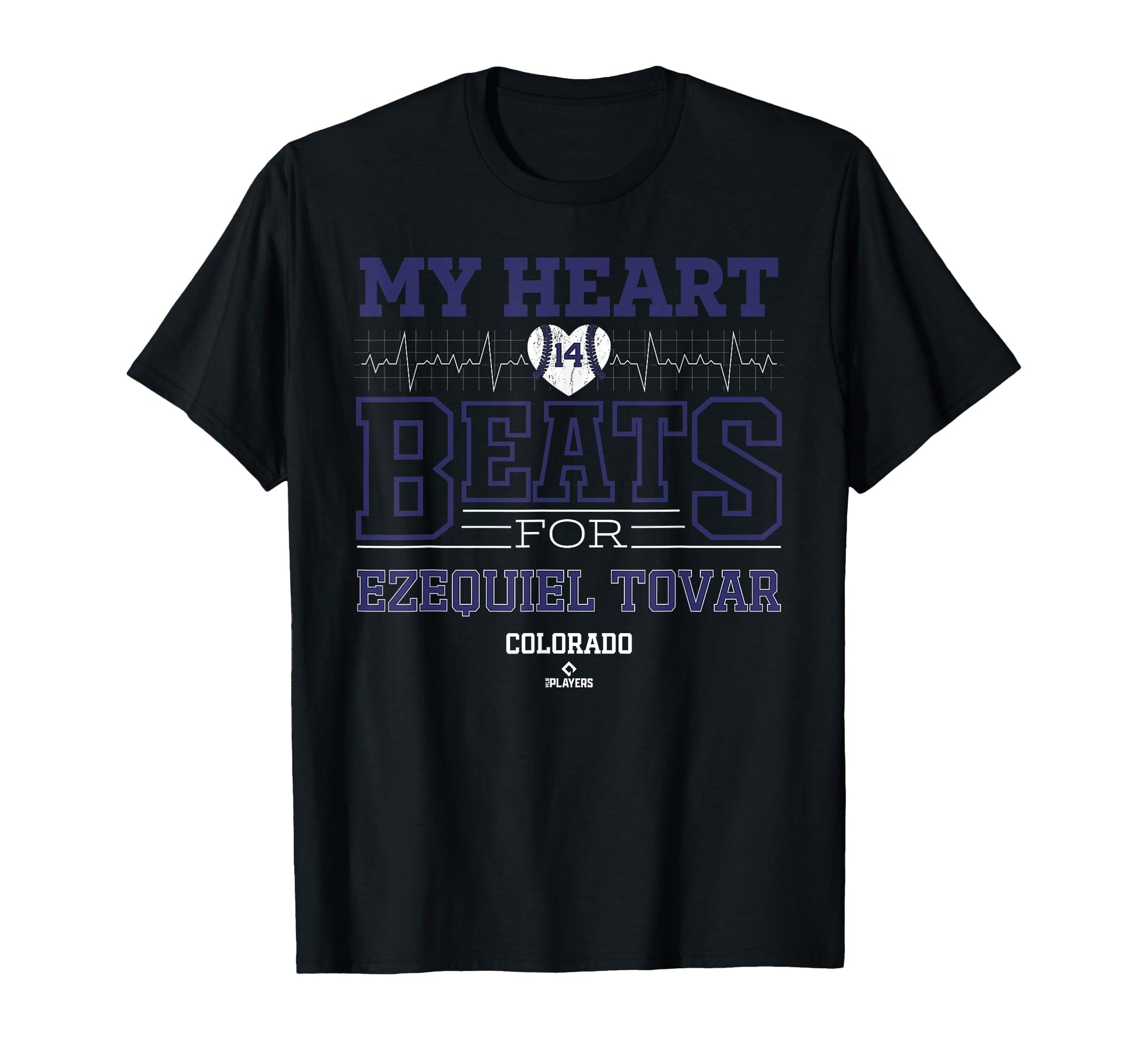 My Heart Beats Ezequiel Tovar Colorado T-Shirt - Trendy Graphic Unisex - T-Shirt, Sweatshirt, Hoodie