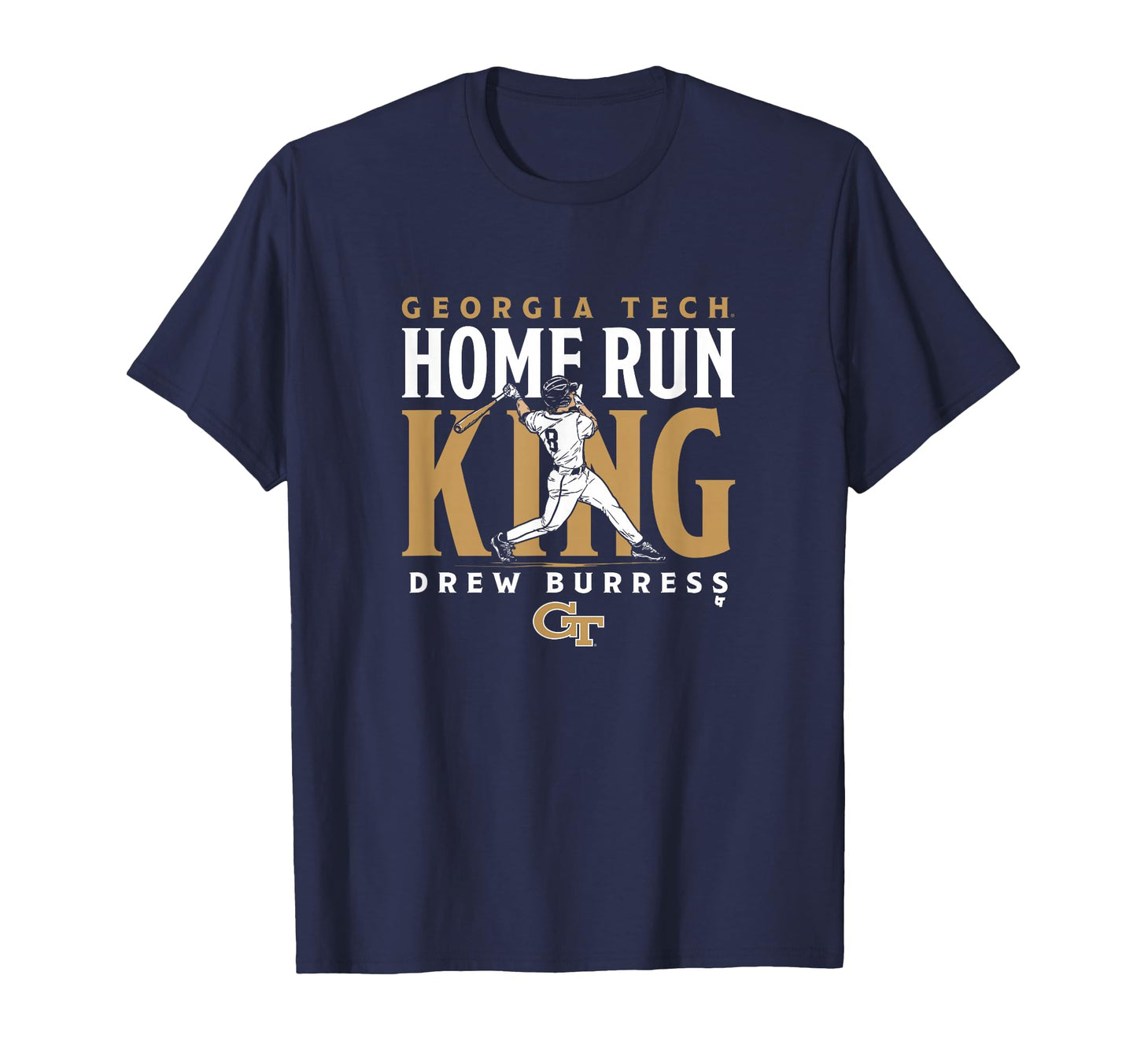 Drew Burress Home Run King T-Shirt - Casual Everyday Wear Men Women - T-Shirt, Sweatshirt, Hoodie