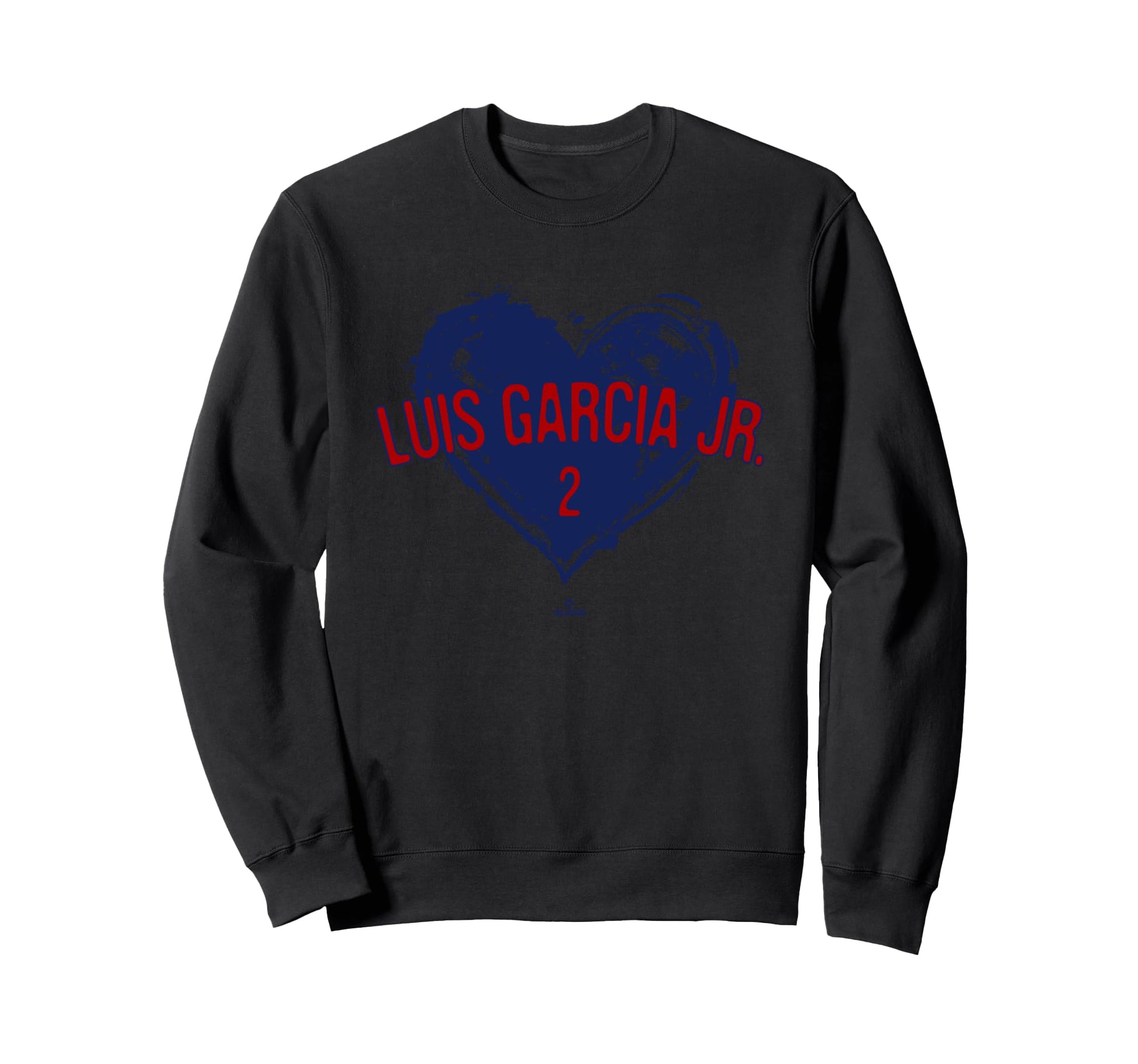 Distressed Heart Luis Garc Jr Sweatshirt - Fun Novelty Design Men Women - T-Shirt, Sweatshirt, Hoodie