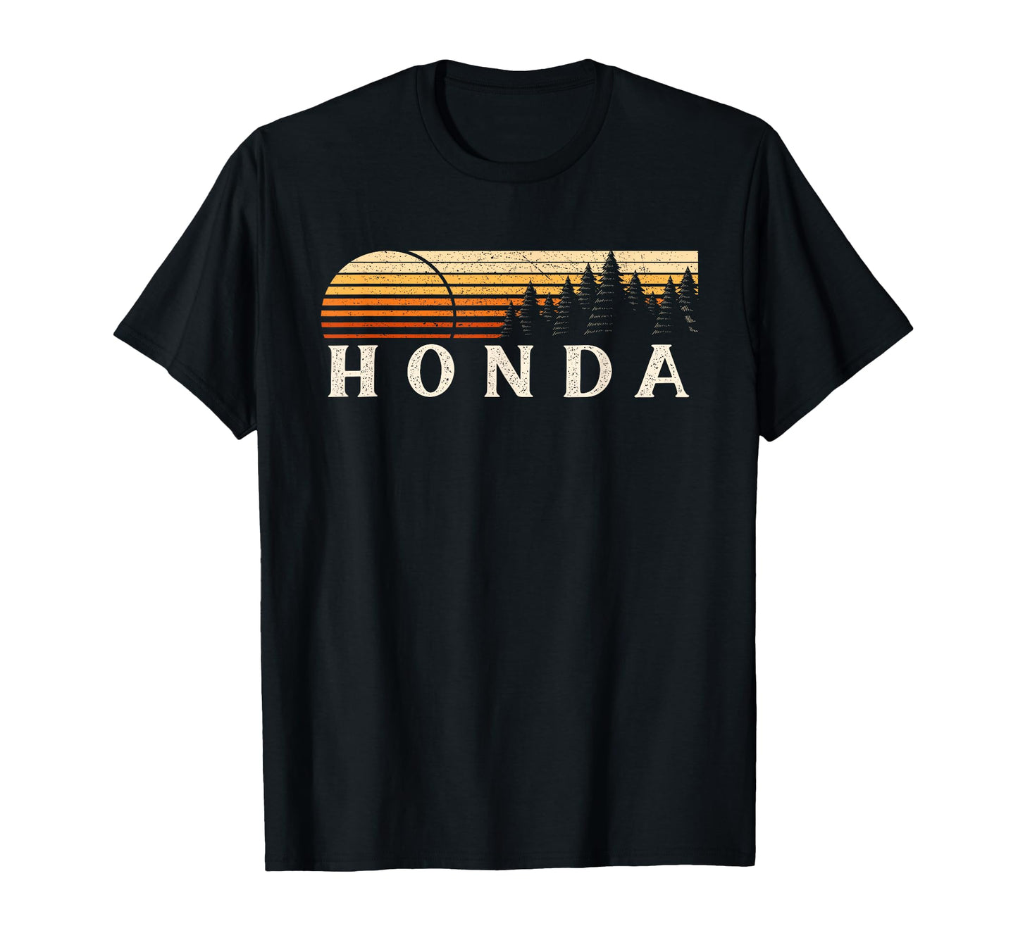 Honda Ca Evergreen Sunset Eighties T-Shirt - Custom Art Print Men Women - T-Shirt, Sweatshirt, Hoodie