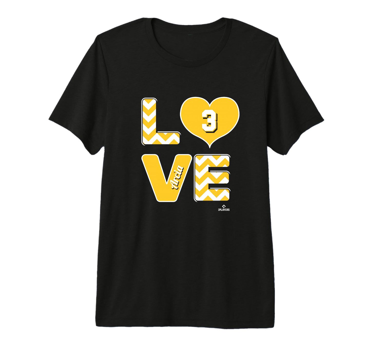 Orlando Arcia Love Ball Tri Blend T-Shirt - Novelty Apparel Unisex - T-Shirt, Sweatshirt, Hoodie