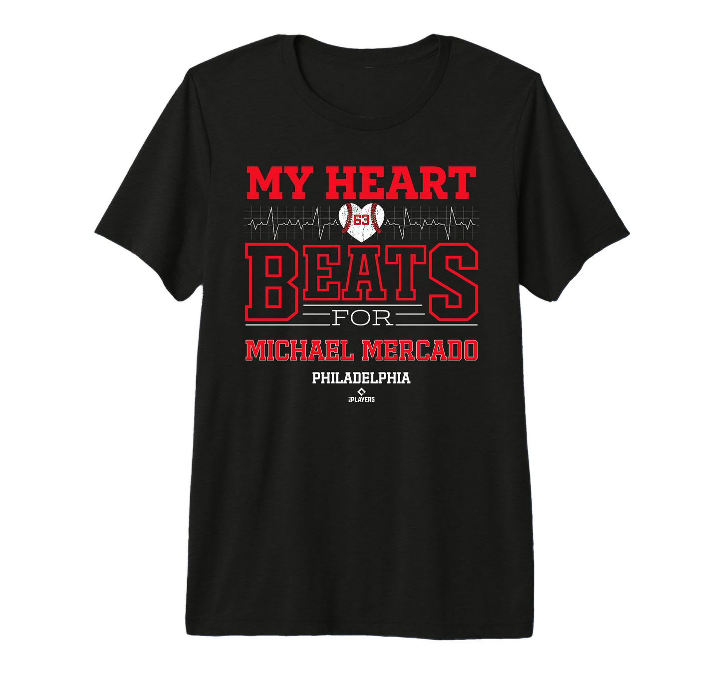 My Heart Beats Michael Mercado T-Shirt - Custom Art Print for Adults - T-Shirt, Sweatshirt, Hoodie