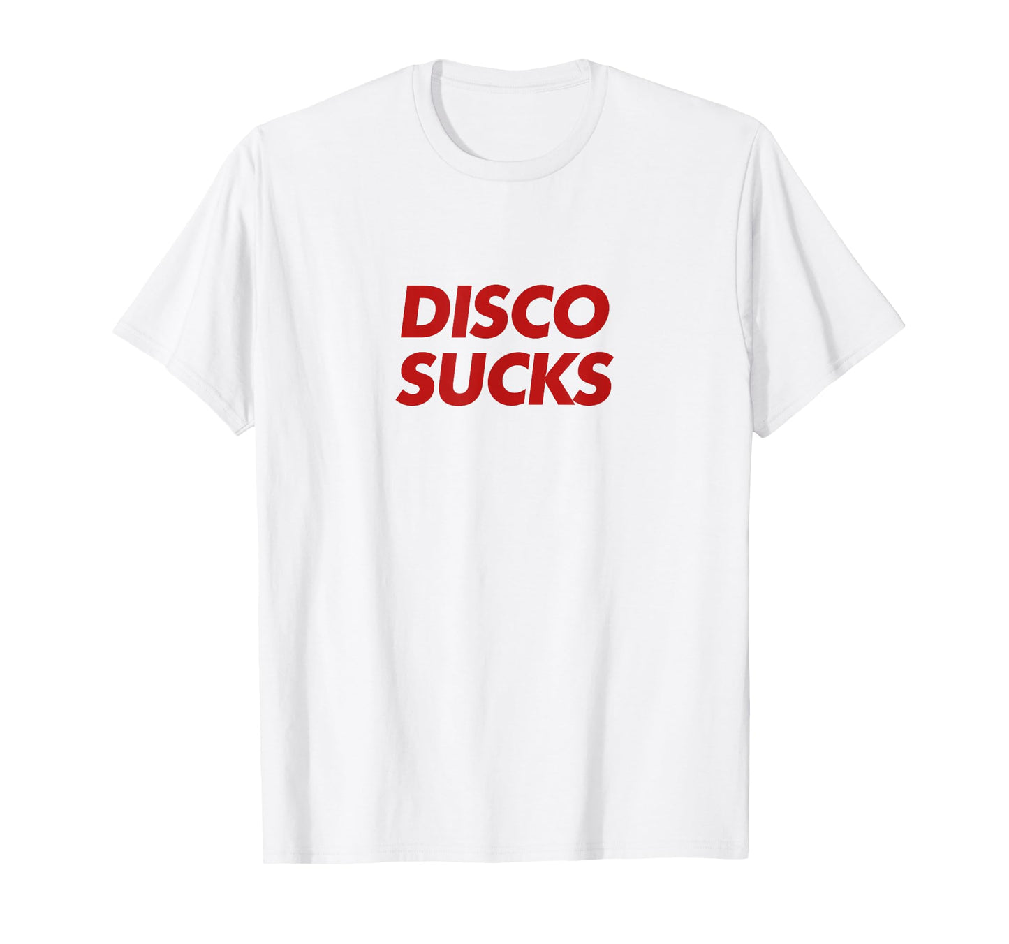 Disco Sucks Y2K Aesthetic Trendy T-Shirt - Novelty Apparel for Adults - T-Shirt, Sweatshirt, Hoodie