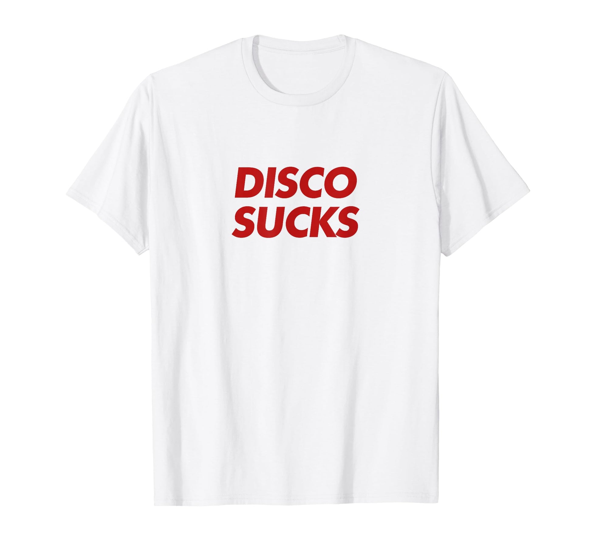 Disco Sucks Y2K Aesthetic Trendy T-Shirt - Novelty Apparel for Adults - T-Shirt, Sweatshirt, Hoodie