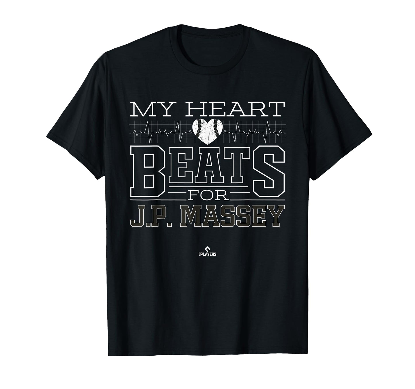 My Heart Beats J P Massey T-Shirt - Casual Everyday Wear for Adults - T-Shirt, Sweatshirt, Hoodie