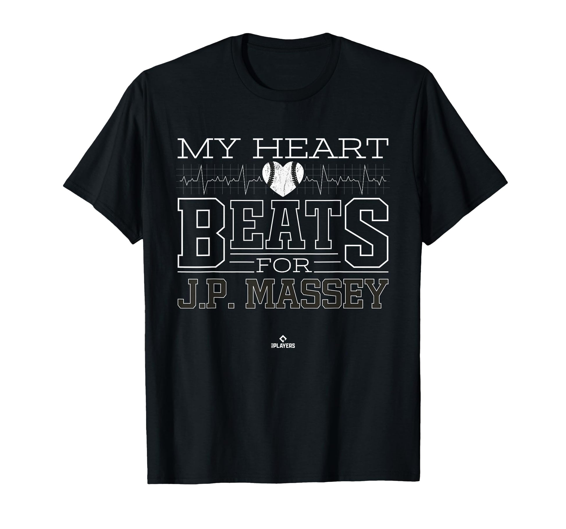 My Heart Beats J P Massey T-Shirt - Casual Everyday Wear for Adults - T-Shirt, Sweatshirt, Hoodie