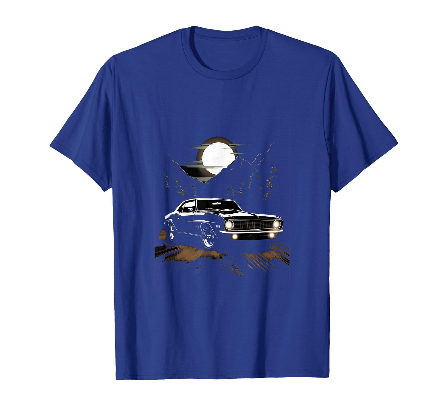 Muscle Car Car T-Shirt - Minimalist Print Unisex - T-Shirt, Sweatshirt, Hoodie