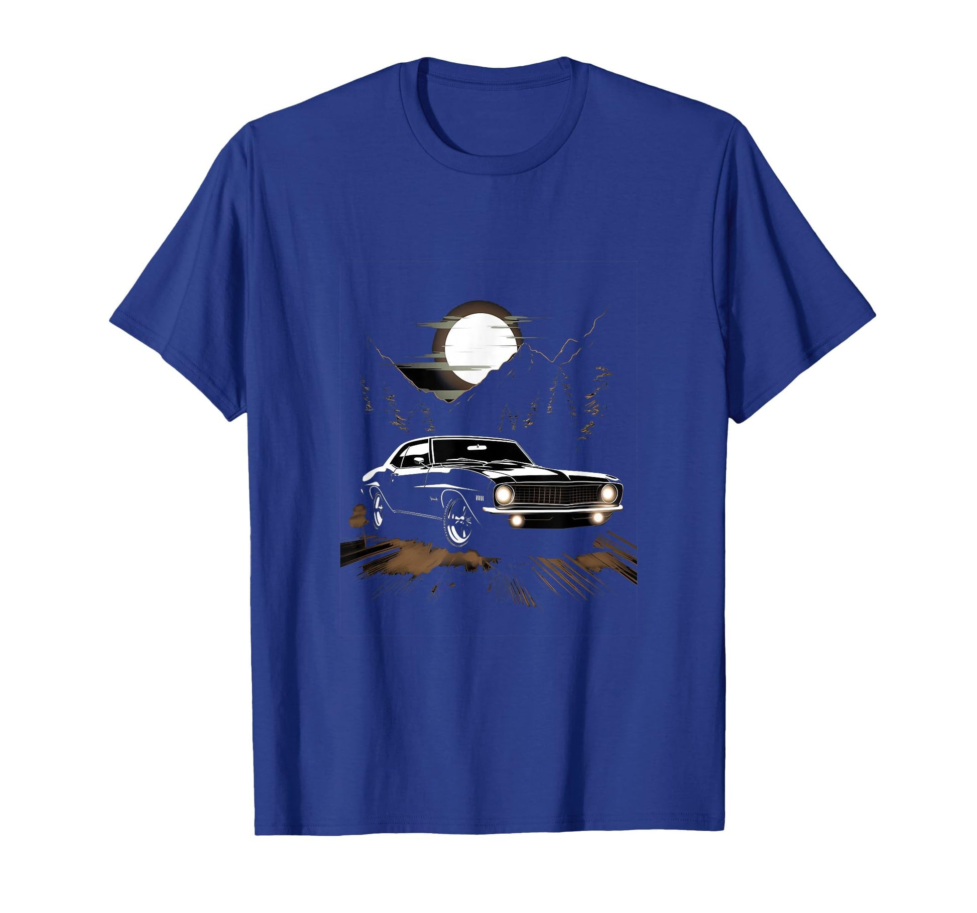 Muscle Car Car T-Shirt - Minimalist Print Unisex - T-Shirt, Sweatshirt, Hoodie