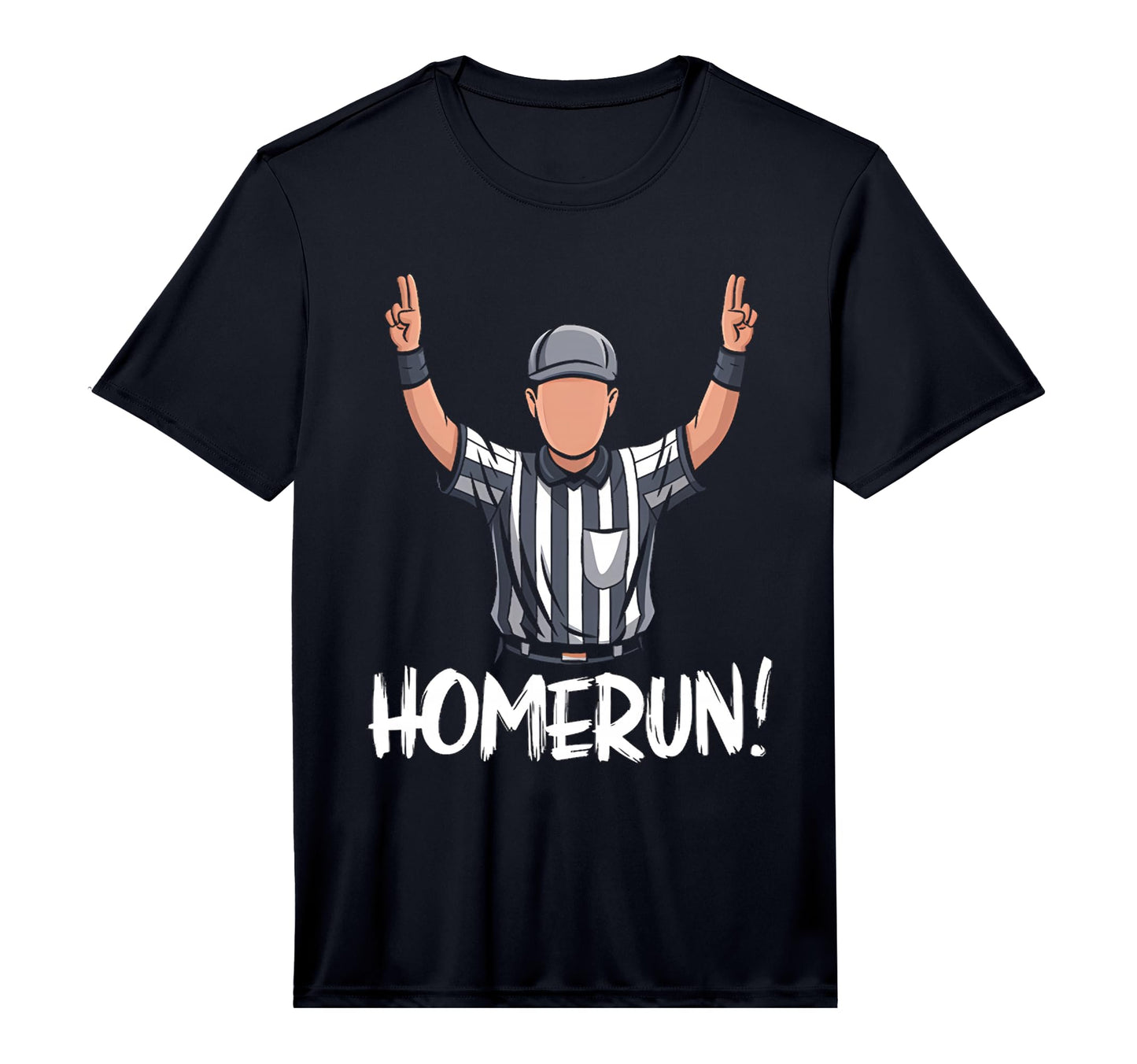 Homerun Referee American Football Sport T-Shirt - Unique Graphic Unisex - T-Shirt, Sweatshirt, Hoodie