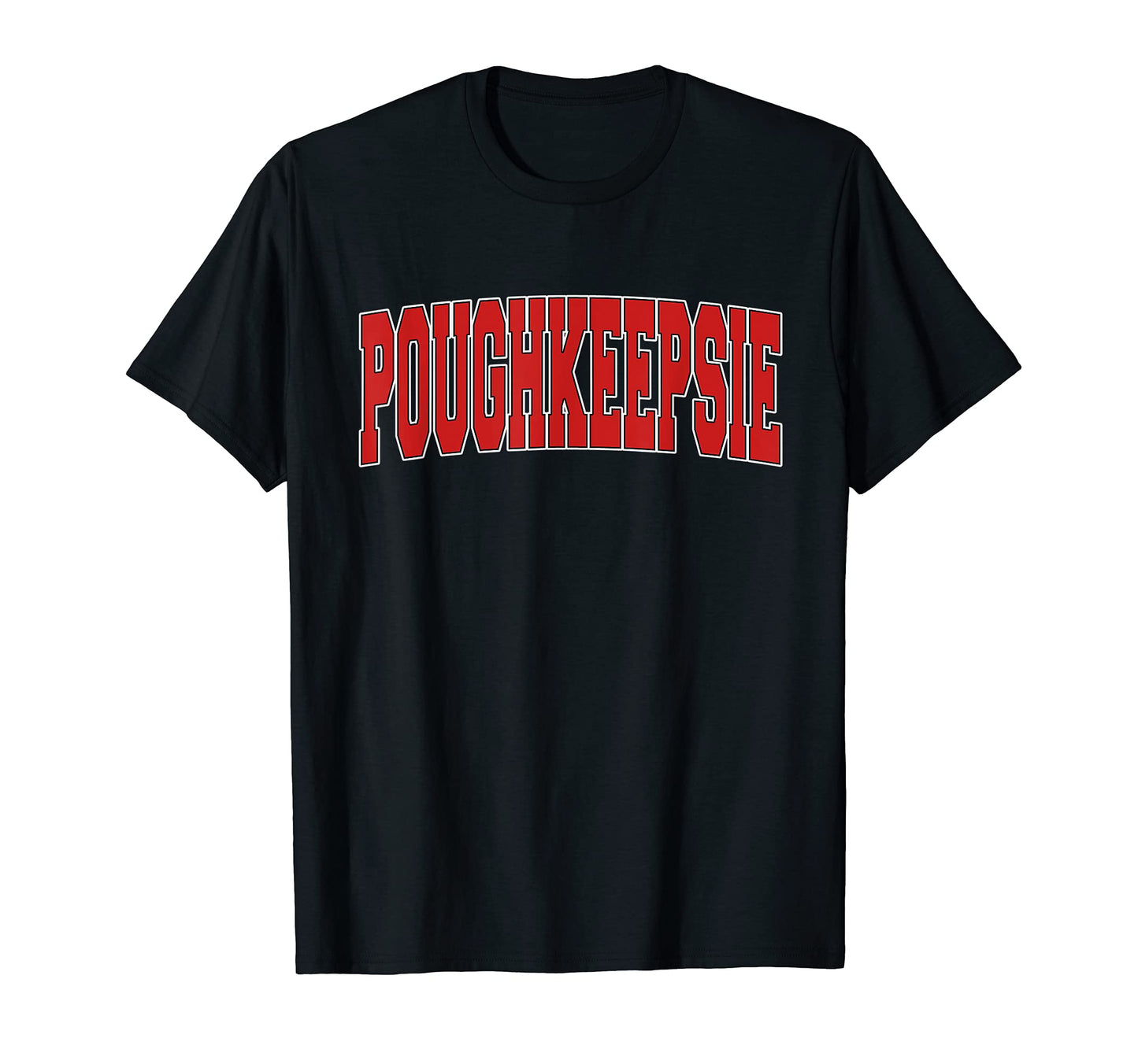 Poughkeepsie Ny New York Varsity Usa T-Shirt - Aesthetic Graphic Unisex - T-Shirt, Sweatshirt, Hoodie