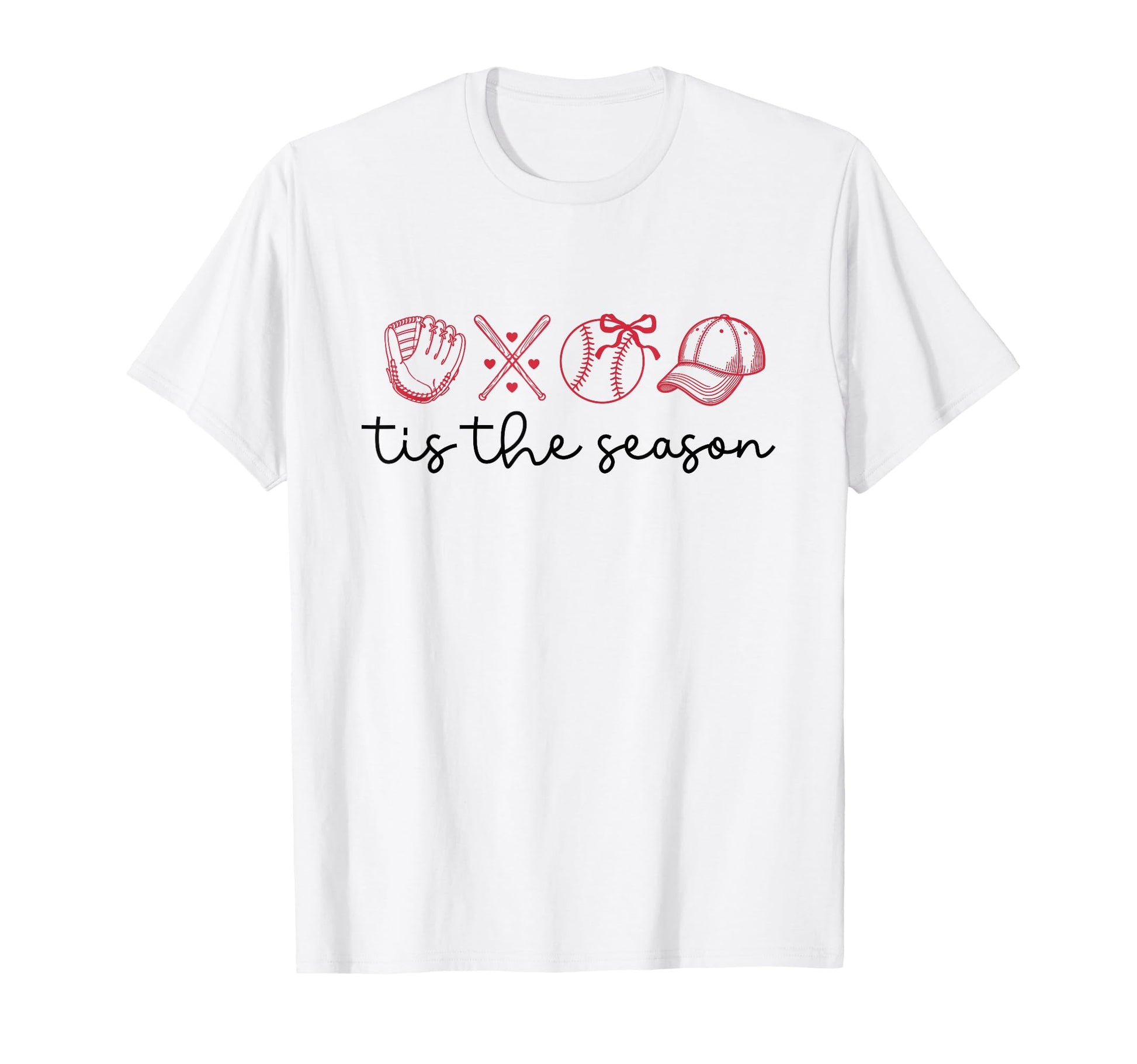 Coquette Tis Season American Baseball T-Shirt - Aesthetic Graphic Unisex - T-Shirt, Sweatshirt, Hoodie