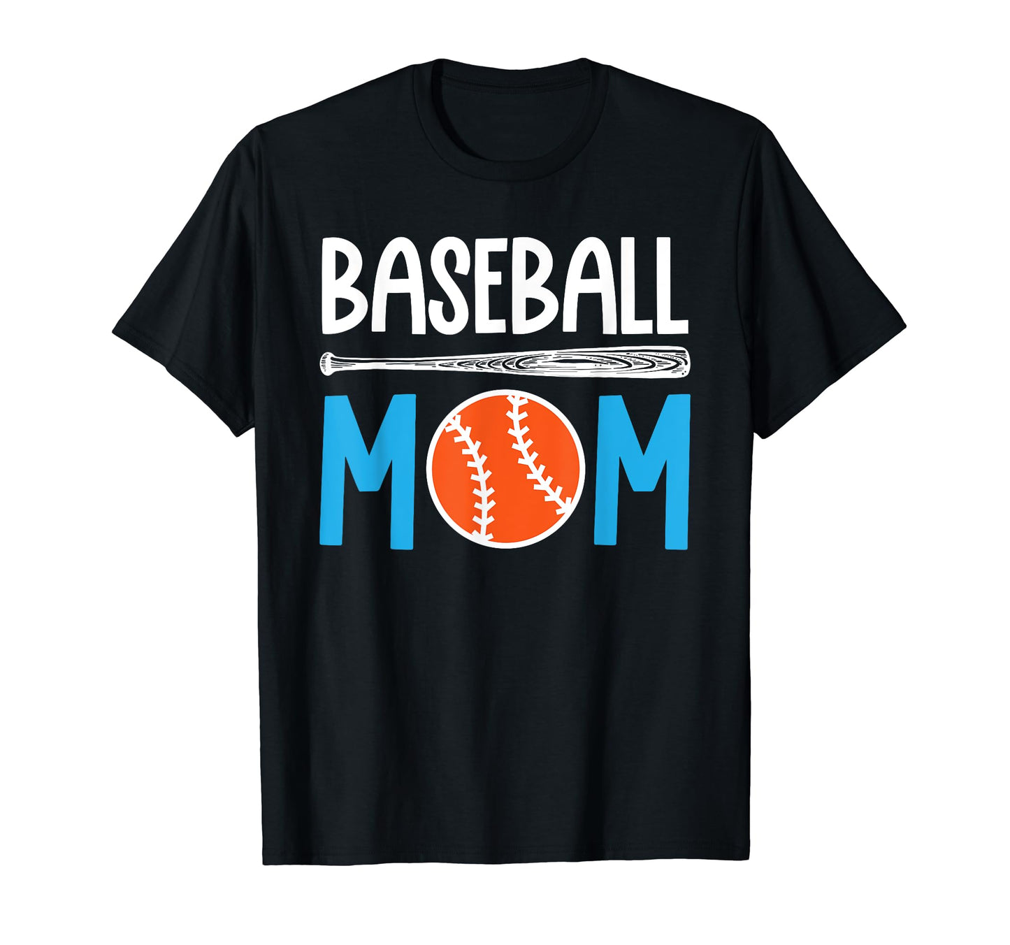 Baseball Mom Leopard Baseball Mama T-Shirt - Custom Art Print Unisex - T-Shirt, Sweatshirt, Hoodie