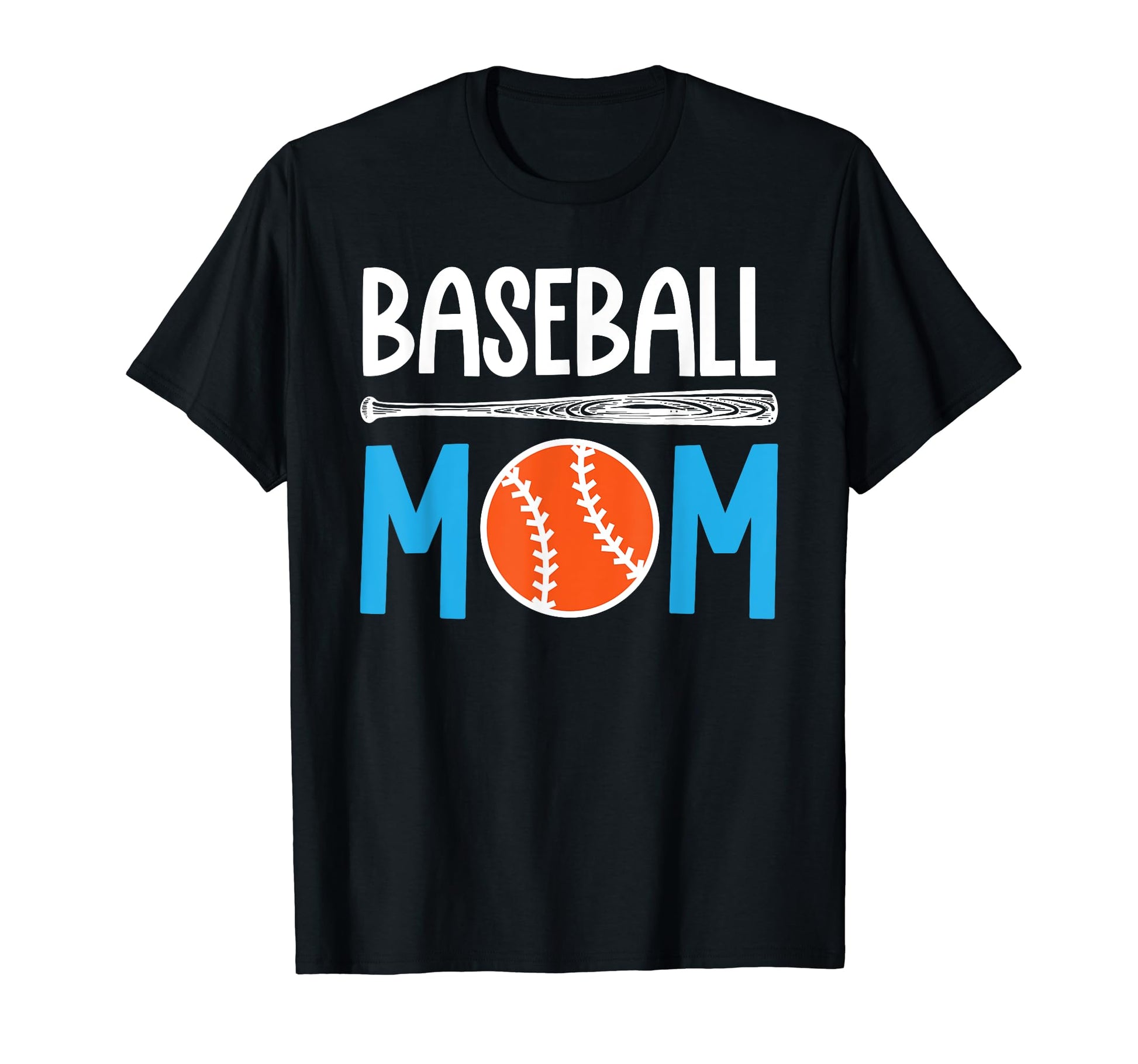 Baseball Mom Leopard Baseball Mama T-Shirt - Custom Art Print Unisex - T-Shirt, Sweatshirt, Hoodie