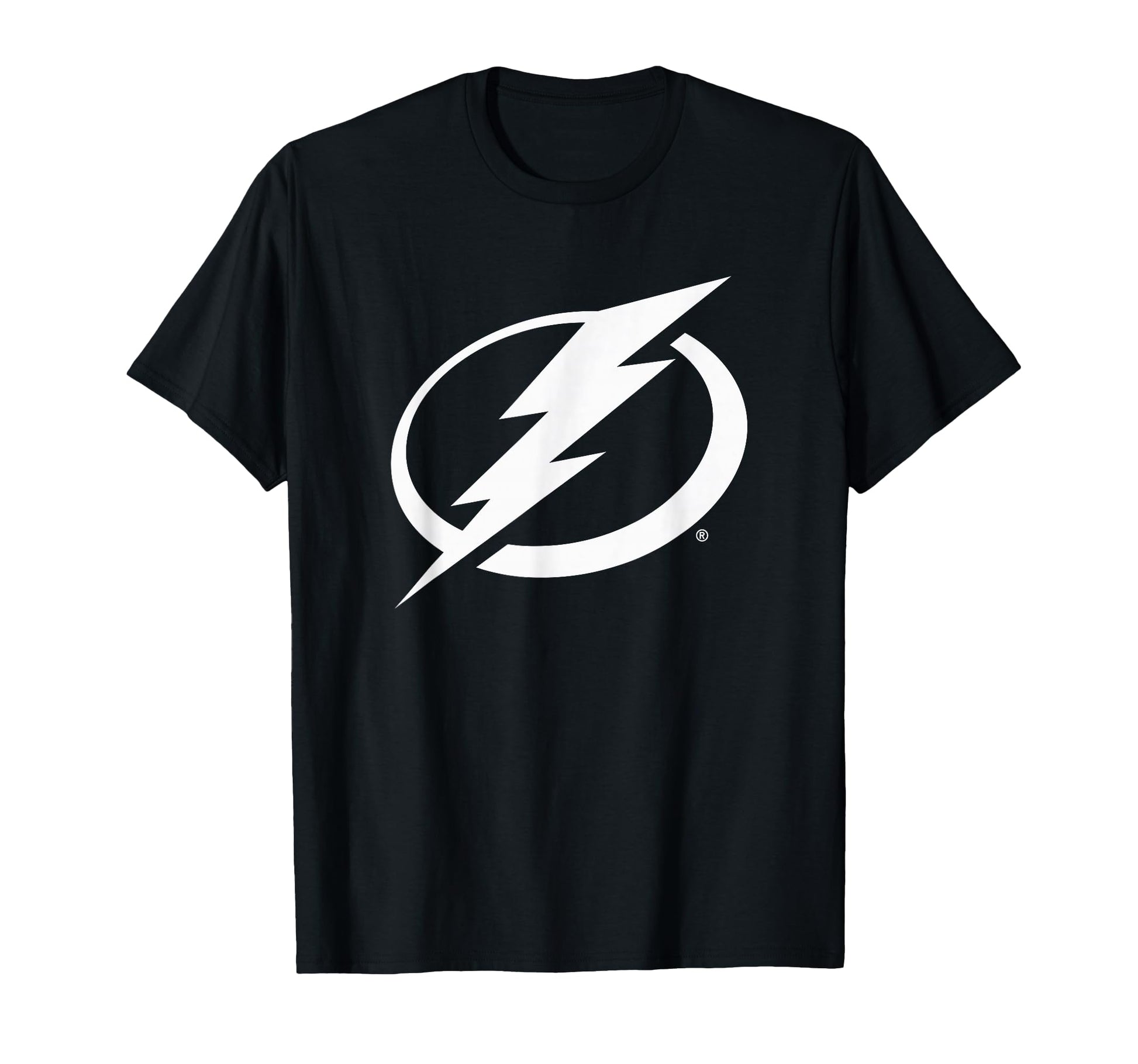 Tampa Bay Lightning Two Tone Black Nhl T-Shirt - Minimalist Print Unisex - T-Shirt, Sweatshirt, Hoodie