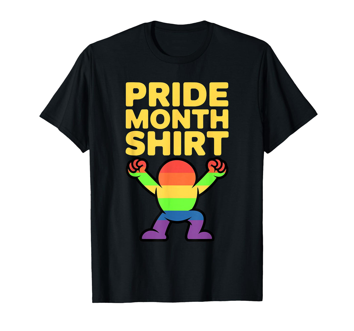 Pride Month Typography Parade Outfit T-Shirt - Novelty Apparel Unisex - T-Shirt, Sweatshirt, Hoodie