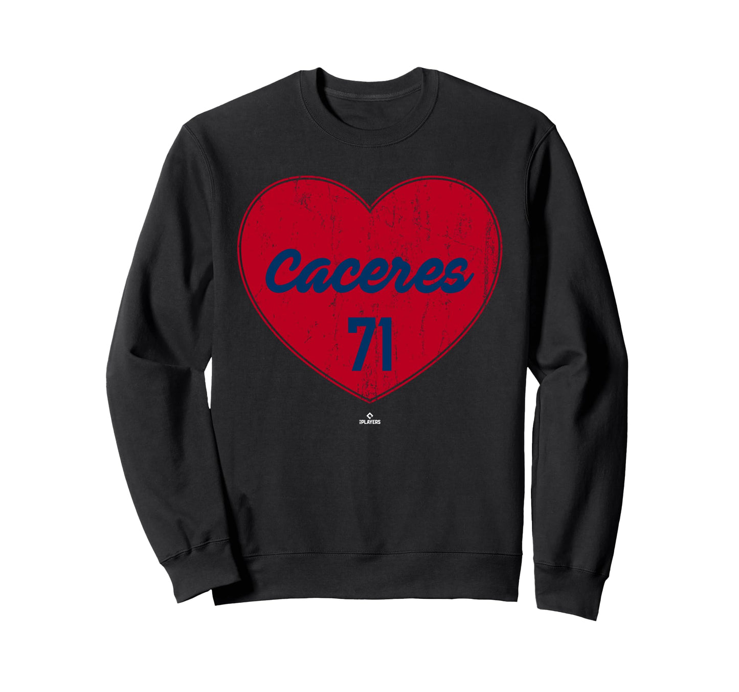Distressed Heart Kelvin Caceres Los Sweatshirt - Graphic Print Men Women - T-Shirt, Sweatshirt, Hoodie