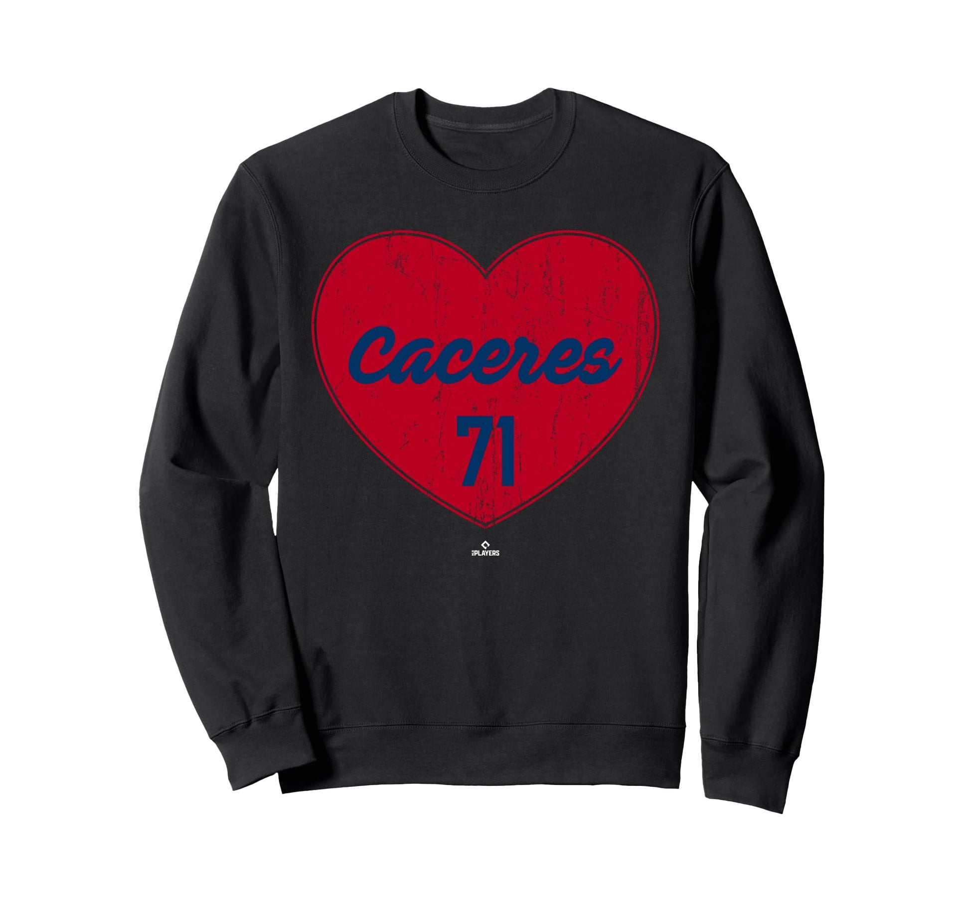Distressed Heart Kelvin Caceres Los Sweatshirt - Graphic Print Men Women - T-Shirt, Sweatshirt, Hoodie