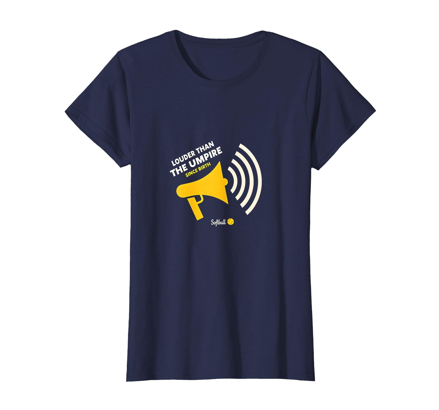 Softball Mom Louder Than Umpire Since T-Shirt - Minimalist Print Unisex - T-Shirt, Sweatshirt, Hoodie
