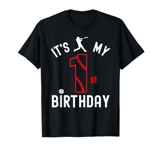 1 Year Old Happy Birthday Its My 1St T-Shirt - Graphic Print Men Women - T-Shirt, Sweatshirt, Hoodie