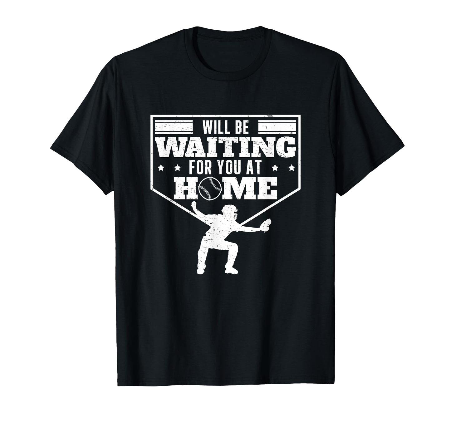 Ill Be Waiting You Home Funny Baseball T-Shirt - Trendy Graphic Men Women - T-Shirt, Sweatshirt, Hoodie