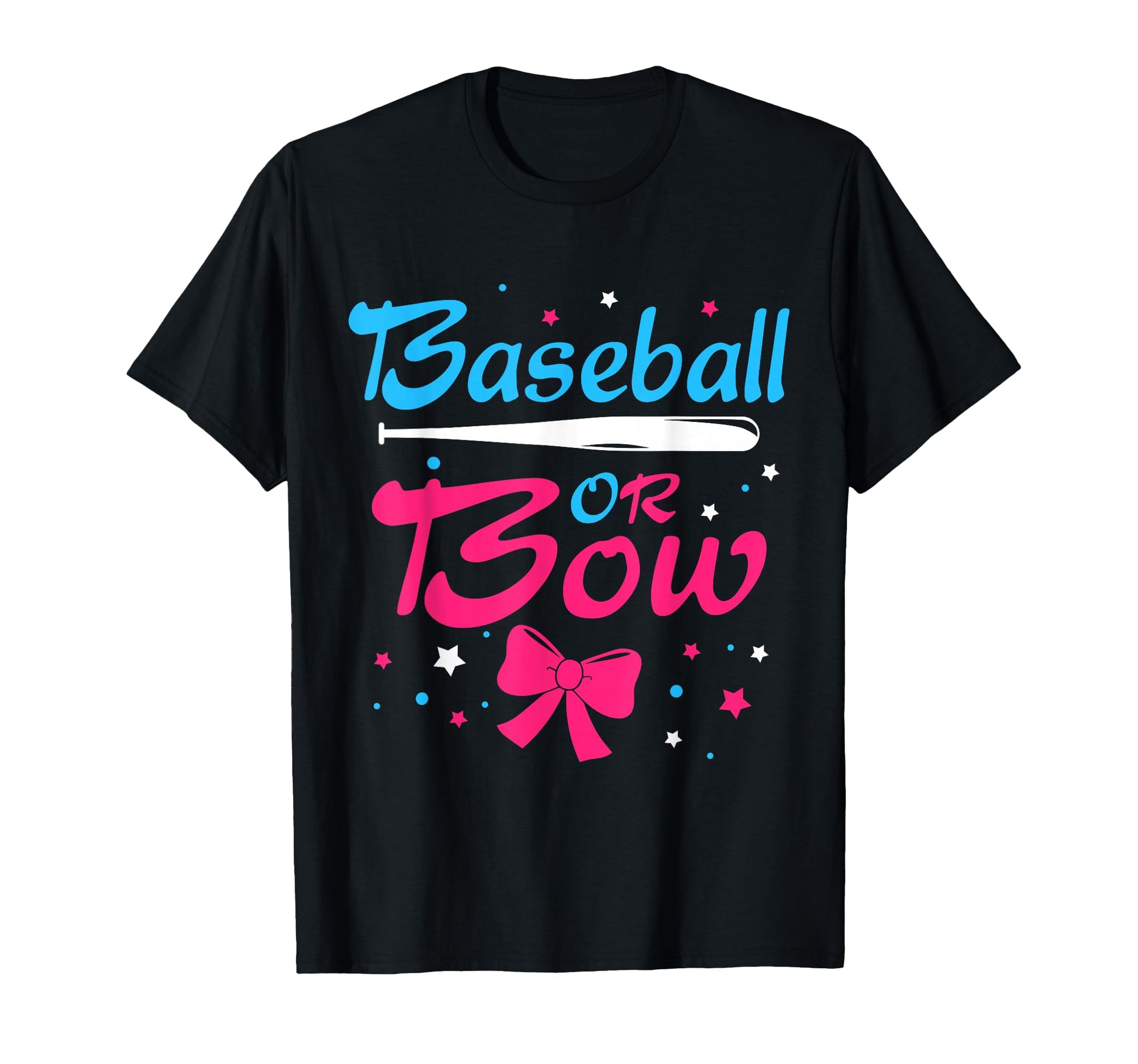 Baseball Or Bow Gender Reveal Party T-Shirt - Streetwear Style Unisex - T-Shirt, Sweatshirt, Hoodie