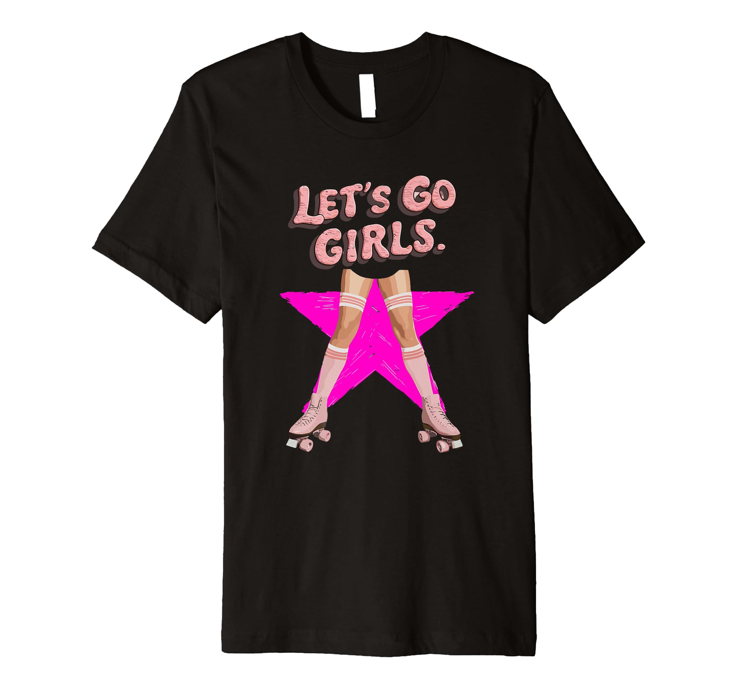 Roller Skates 80S T-Shirt - Unique Graphic Unisex - T-Shirt, Sweatshirt, Hoodie