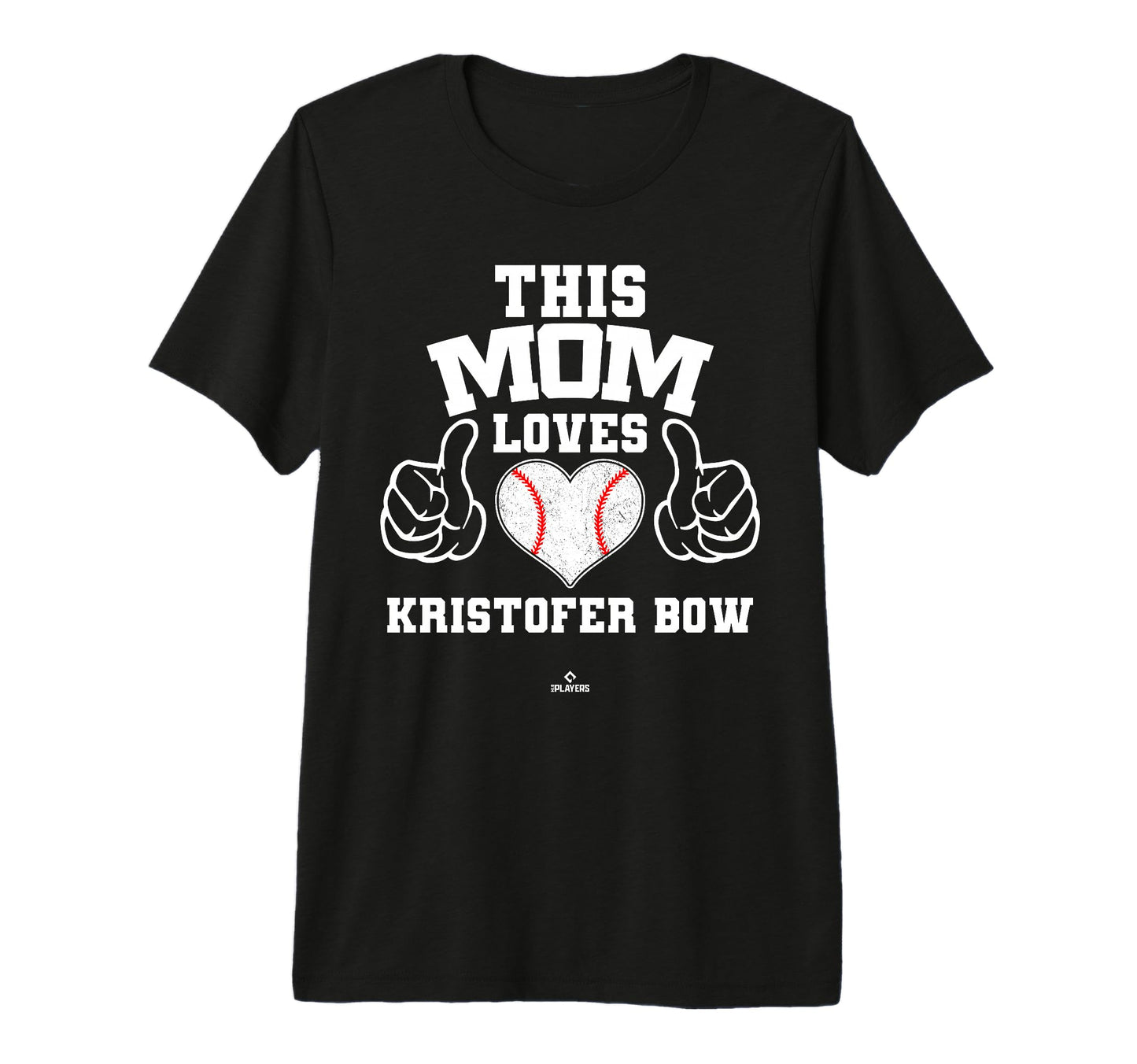 This Mom Loves Kristofer Bow Prospect T-Shirt - Unique Graphic Men Women - T-Shirt, Sweatshirt, Hoodie