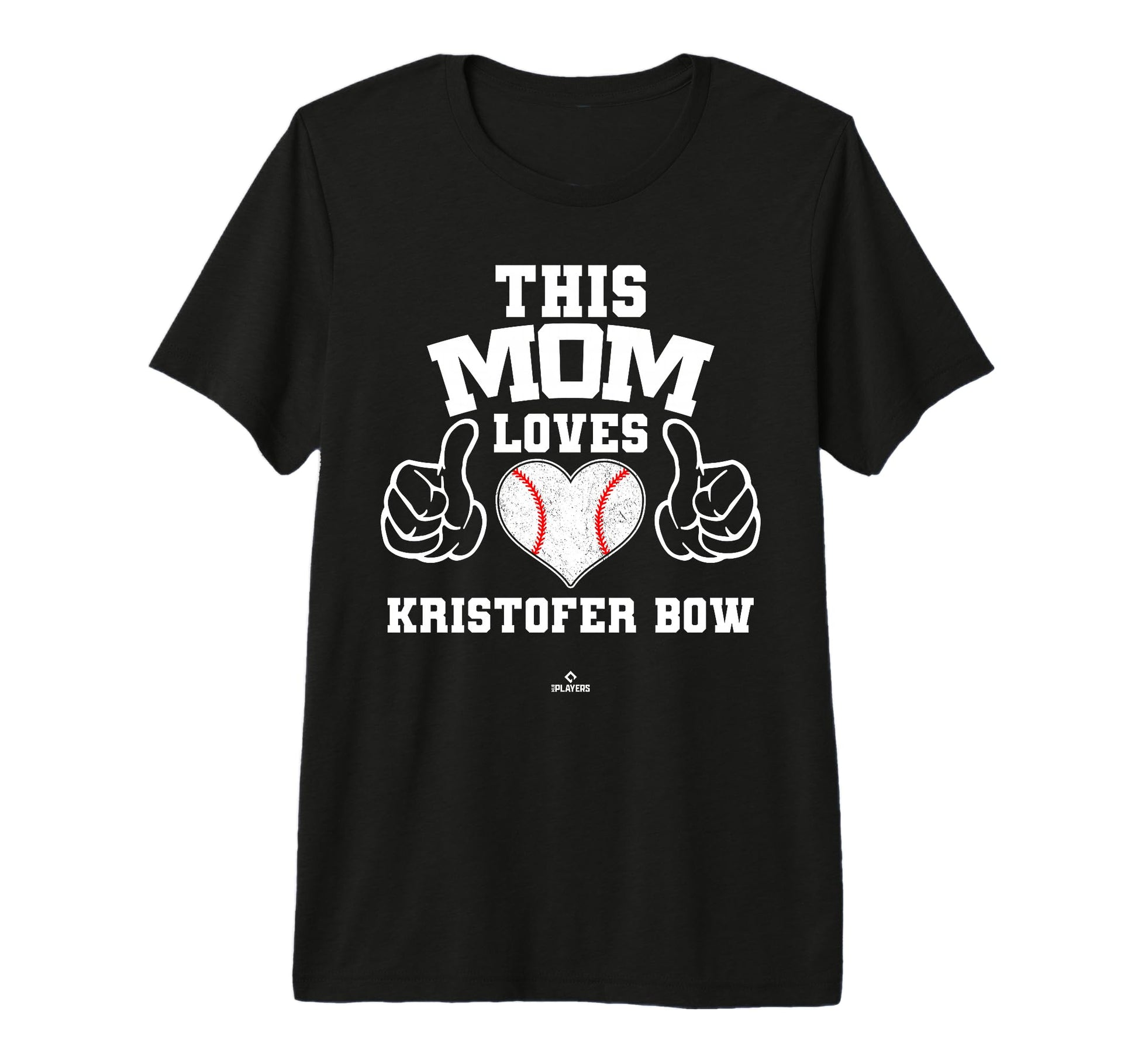 This Mom Loves Kristofer Bow Prospect T-Shirt - Unique Graphic Men Women - T-Shirt, Sweatshirt, Hoodie