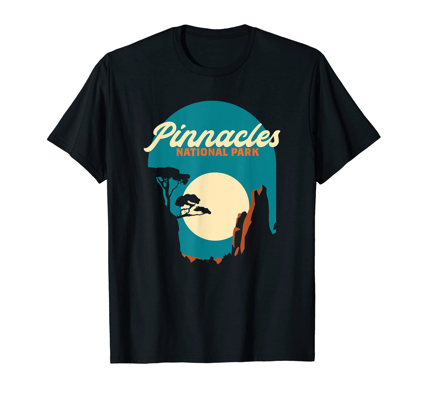 Pinnacles National Park 80S Night T-Shirt - Streetwear Style for Adults - T-Shirt, Sweatshirt, Hoodie