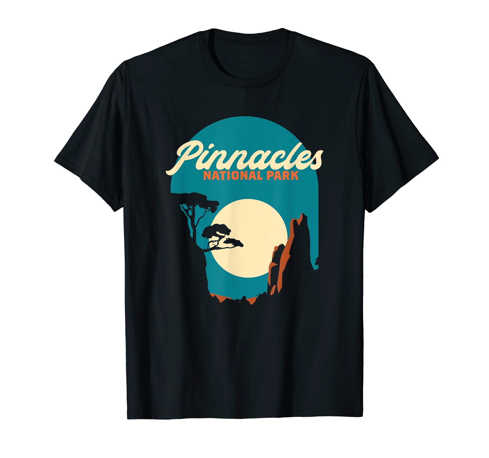 Pinnacles National Park 80S Night T-Shirt - Streetwear Style for Adults - T-Shirt, Sweatshirt, Hoodie