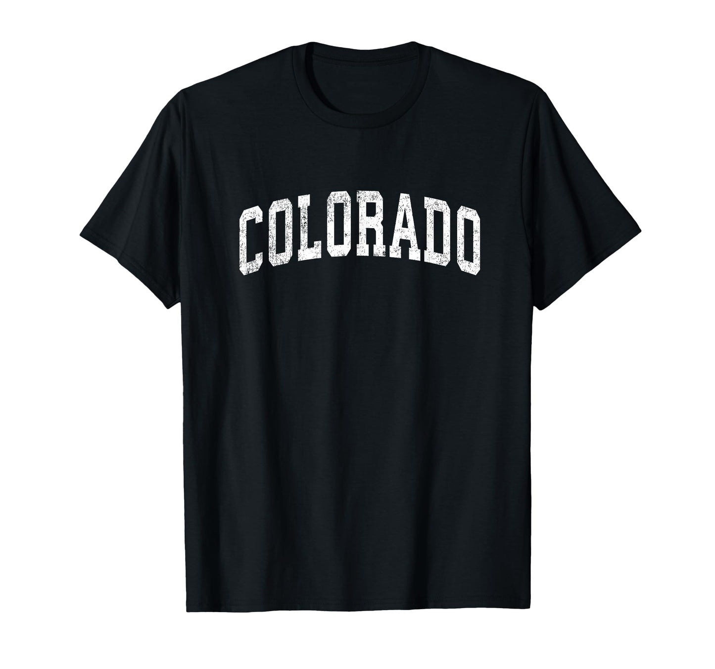 Colorado Varsity Sports Text T-Shirt - Fun Novelty Design Men Women - T-Shirt, Sweatshirt, Hoodie