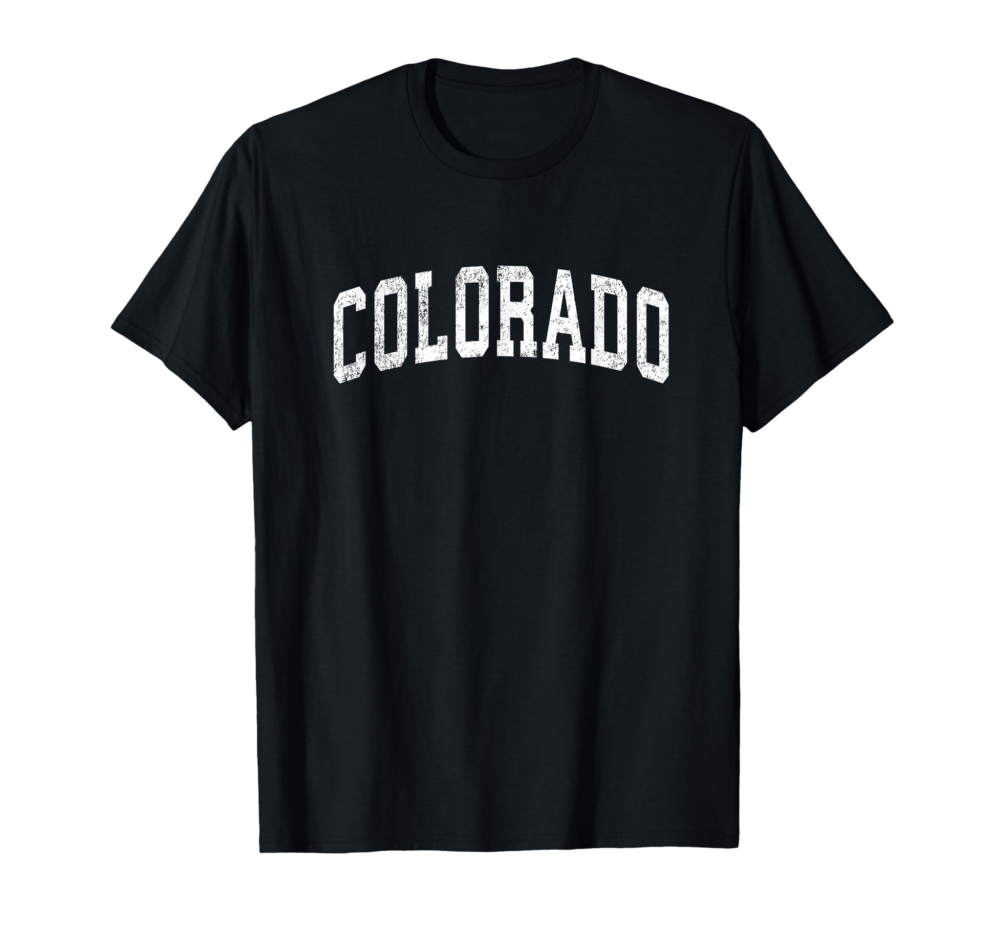Colorado Varsity Sports Text T-Shirt - Fun Novelty Design Men Women - T-Shirt, Sweatshirt, Hoodie