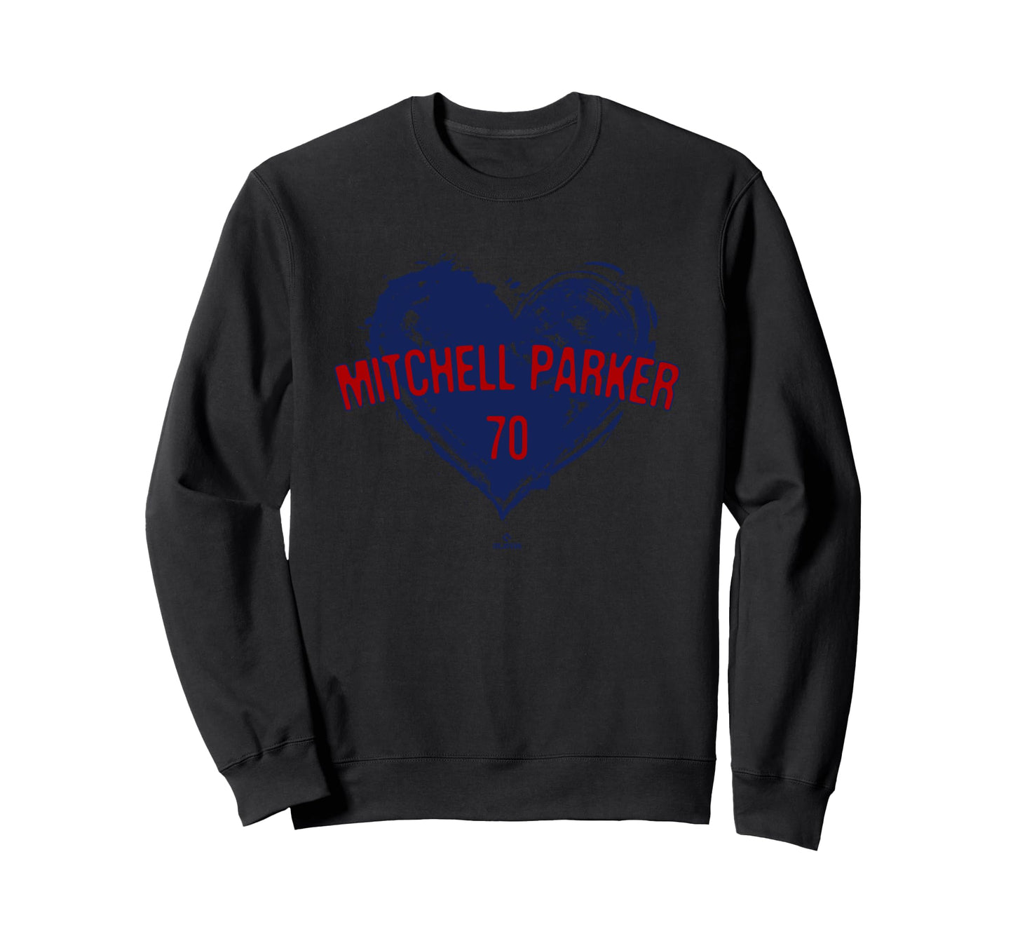 Distressed Heart Mitchell Parker Sweatshirt - Novelty Apparel Men Women - T-Shirt, Sweatshirt, Hoodie