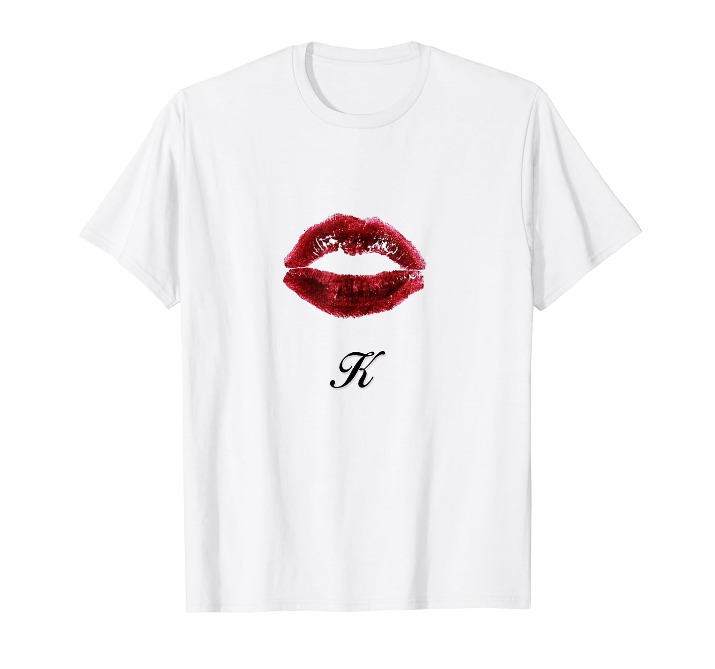 Lips K Coquette Girlcore Y2K T-Shirt - Casual Everyday Wear Men Women - T-Shirt, Sweatshirt, Hoodie