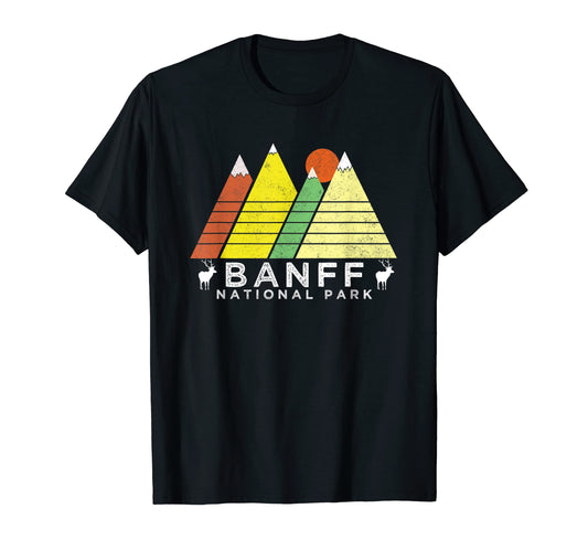 Banff National Park T-Shirt - Minimalist Print for Adults - T-Shirt, Sweatshirt, Hoodie