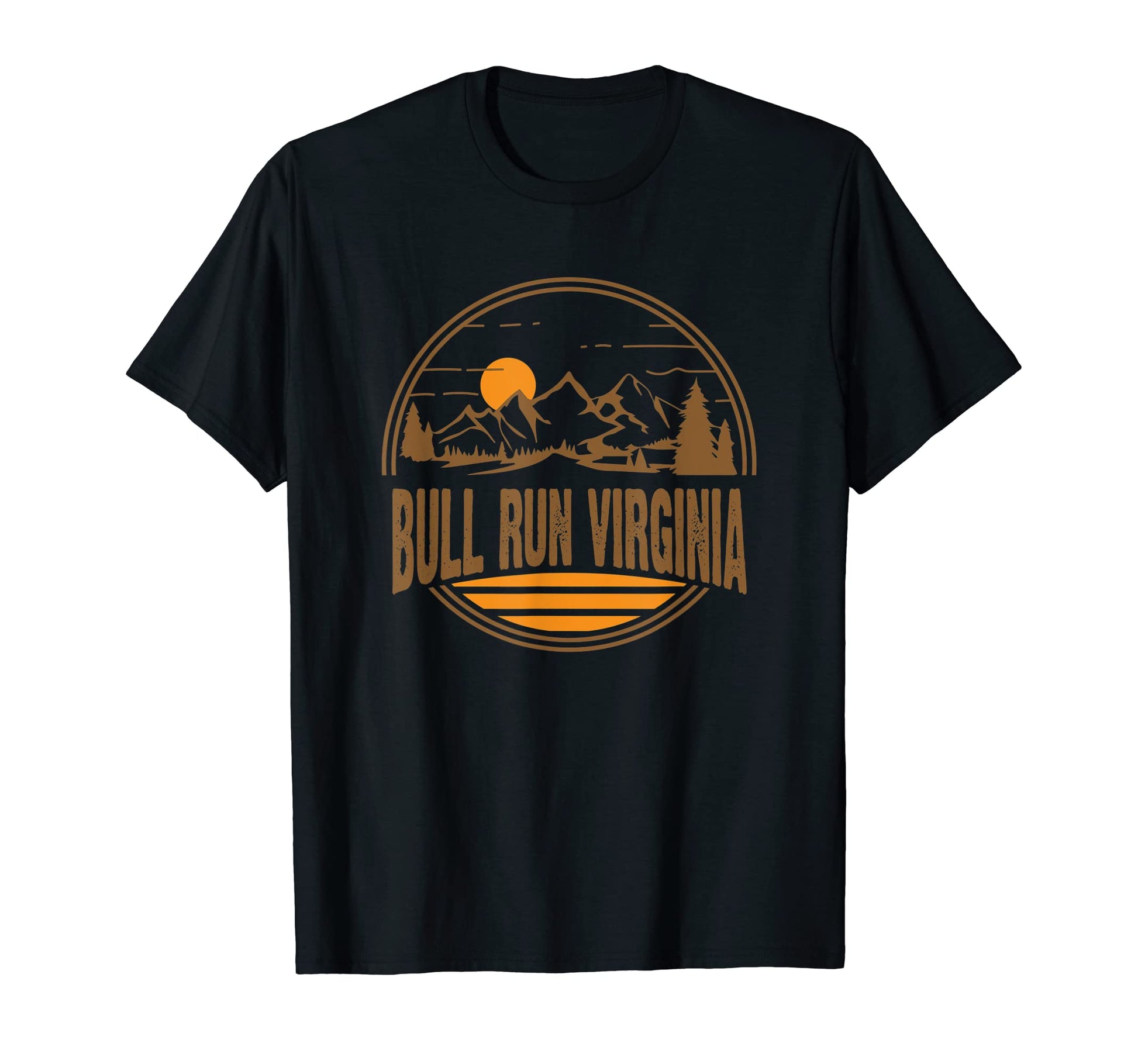 Bull Run Virginia Mountain Hiking T-Shirt - Aesthetic Graphic Unisex - T-Shirt, Sweatshirt, Hoodie
