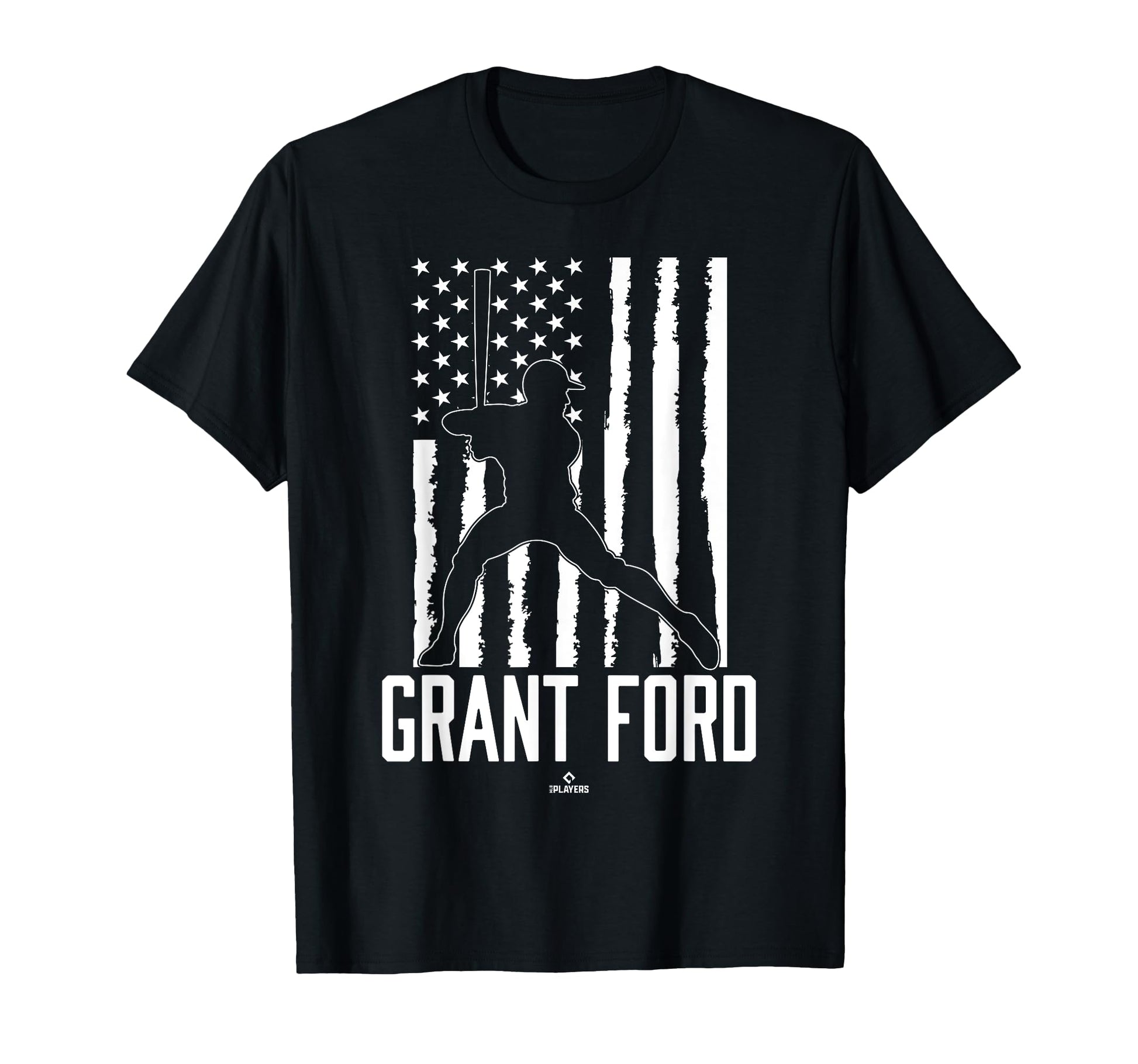 Distressed Flag Swing Grant Ford Prospect T-Shirt - Unique Graphic Unisex - T-Shirt, Sweatshirt, Hoodie