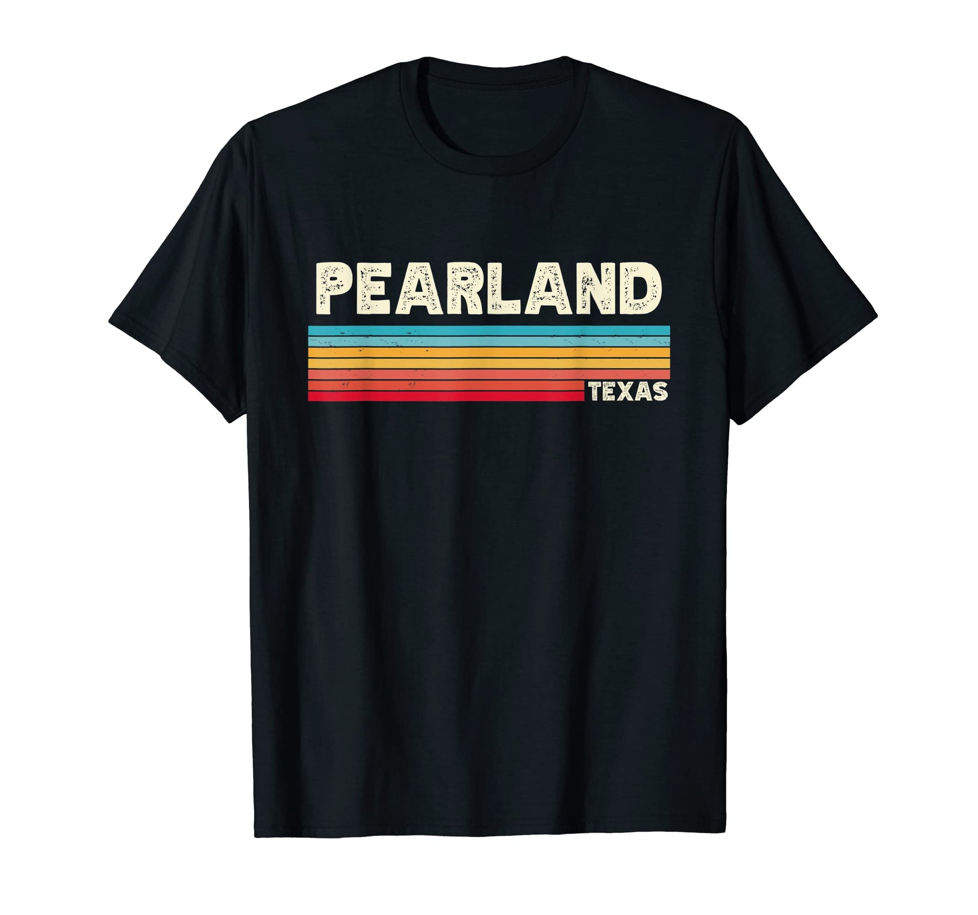 Native Pearland Texas Tx Stripes T-Shirt - Aesthetic Graphic for Adults - T-Shirt, Sweatshirt, Hoodie