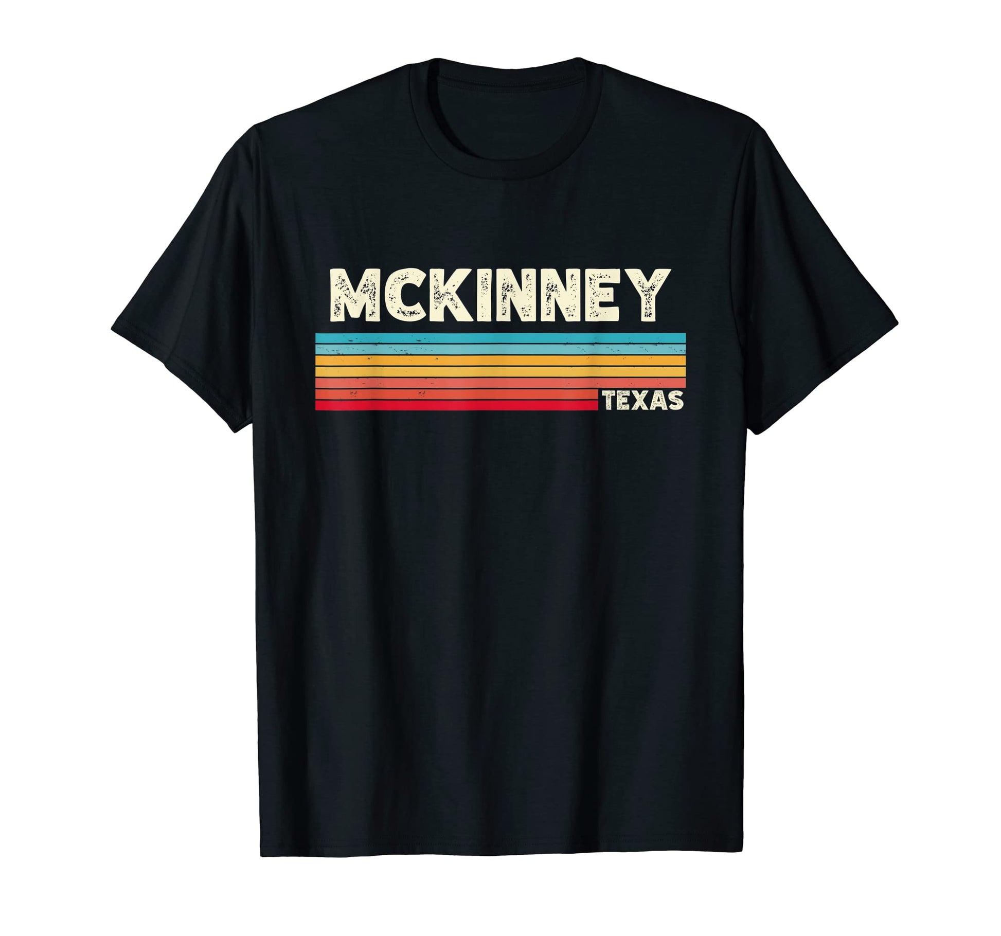 Native Mckinney Texas Tx Stripes T-Shirt - Aesthetic Graphic Men Women - T-Shirt, Sweatshirt, Hoodie