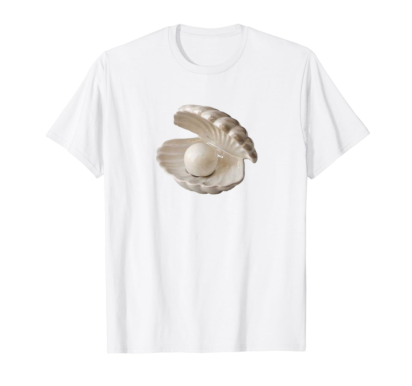Clam Coquette Girlcore Y2K Aesthetic T-Shirt - Streetwear Style for Adults - T-Shirt, Sweatshirt, Hoodie